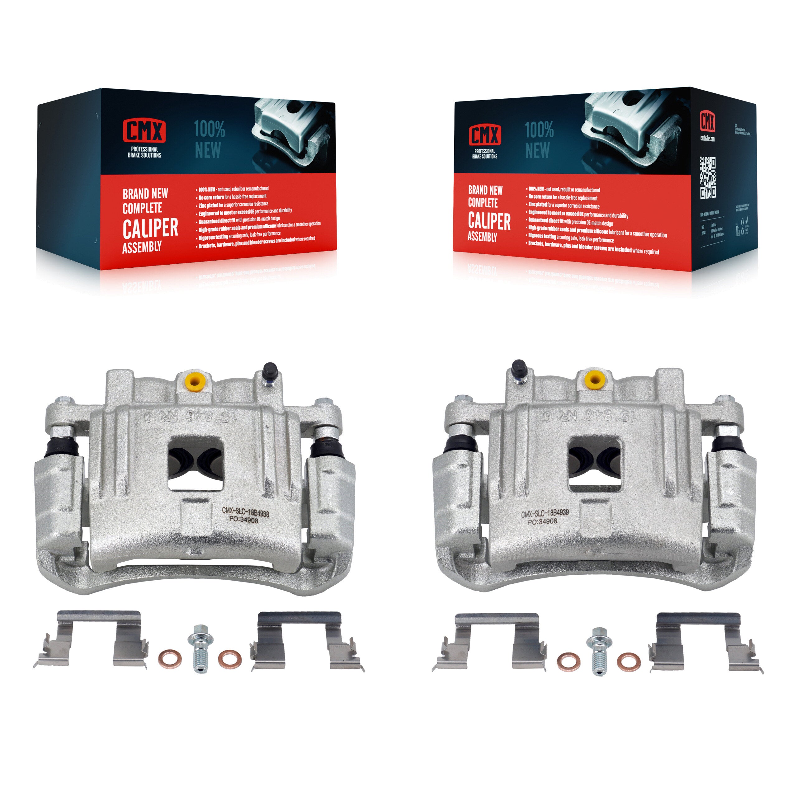 CMX KBC-100157 Disc Brake Caliper for 2004-2008 Isuzu i-290, Isuzu i-370, Isuzu i-280 & more - Front product image