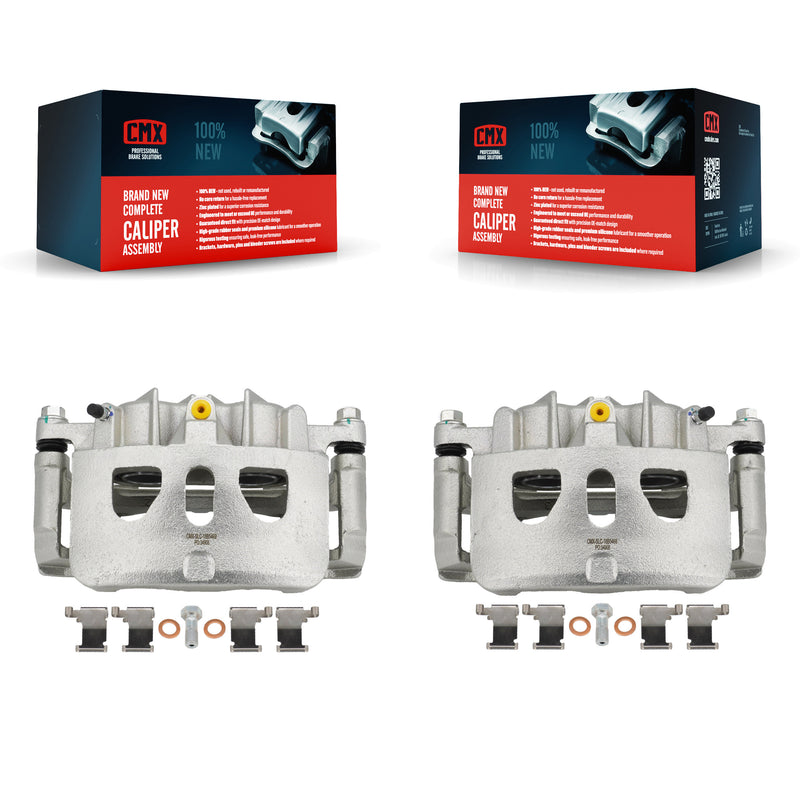 CMX KBC-100163 Disc Brake Caliper for 2013-2019 Ford Special Service Police Sedan, Ford Explorer, Ford Flex & more - Front product image