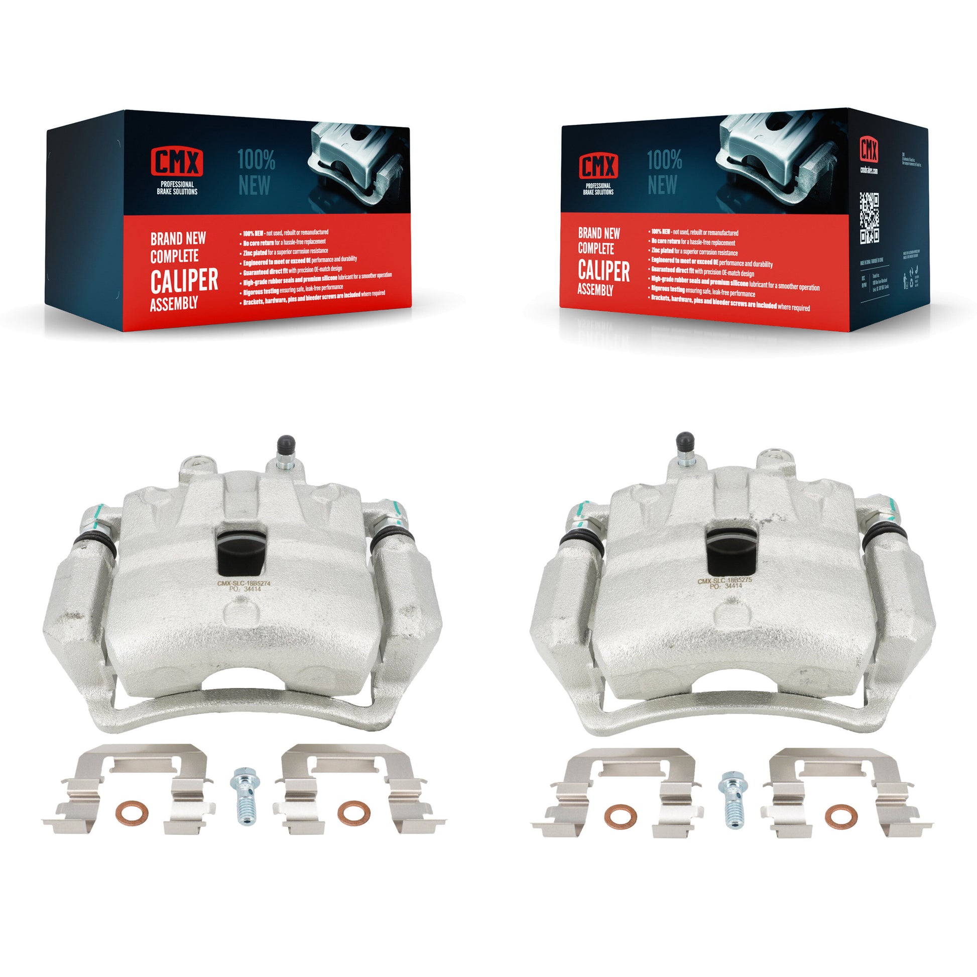 CMX KBC-100170 Disc Brake Caliper for 2010-2015 Saab 9-5, Chevrolet Camaro - Front product image