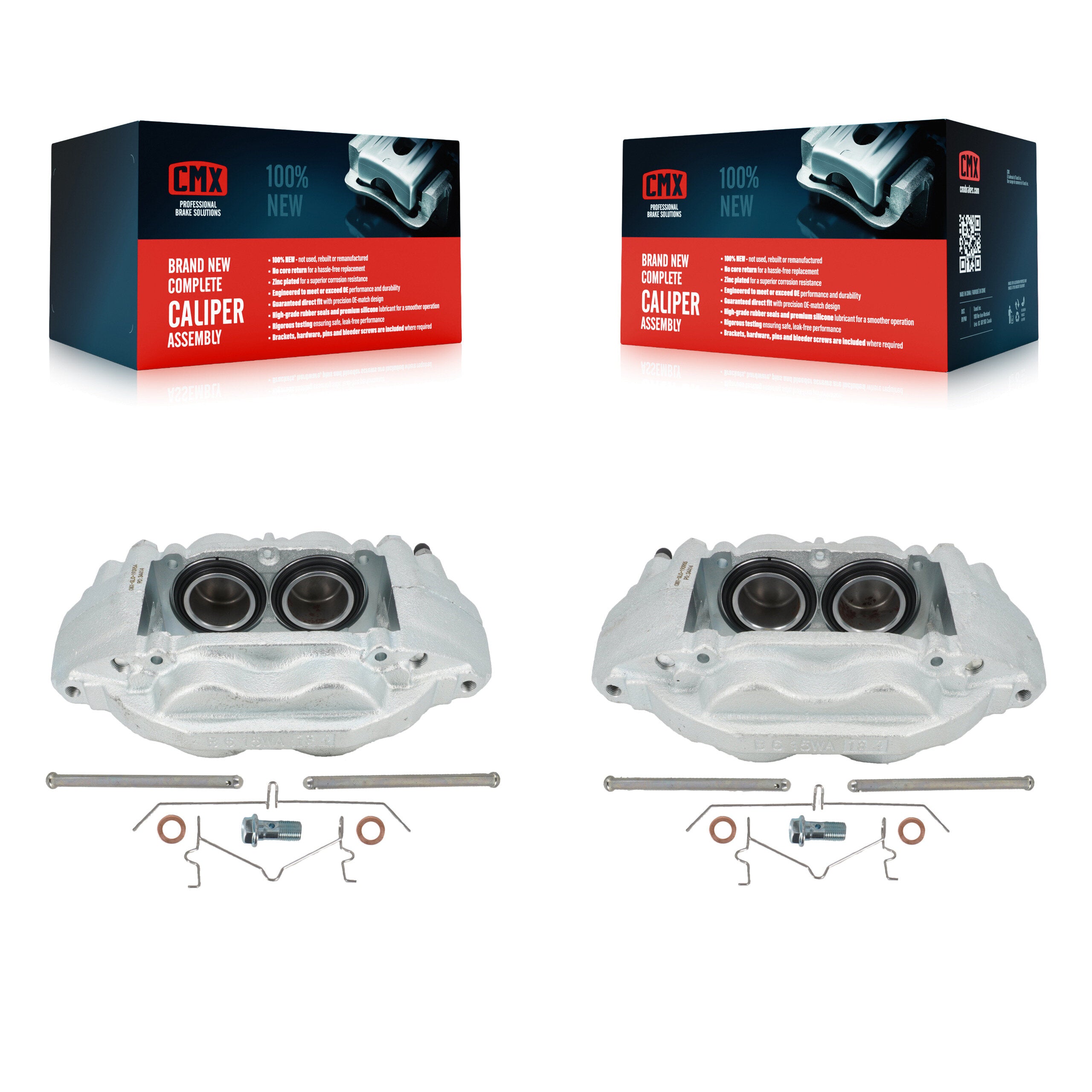 CMX KBC-100174 Disc Brake Caliper for 2008-2015 Lexus LX570, Toyota Land Cruiser - Front product image