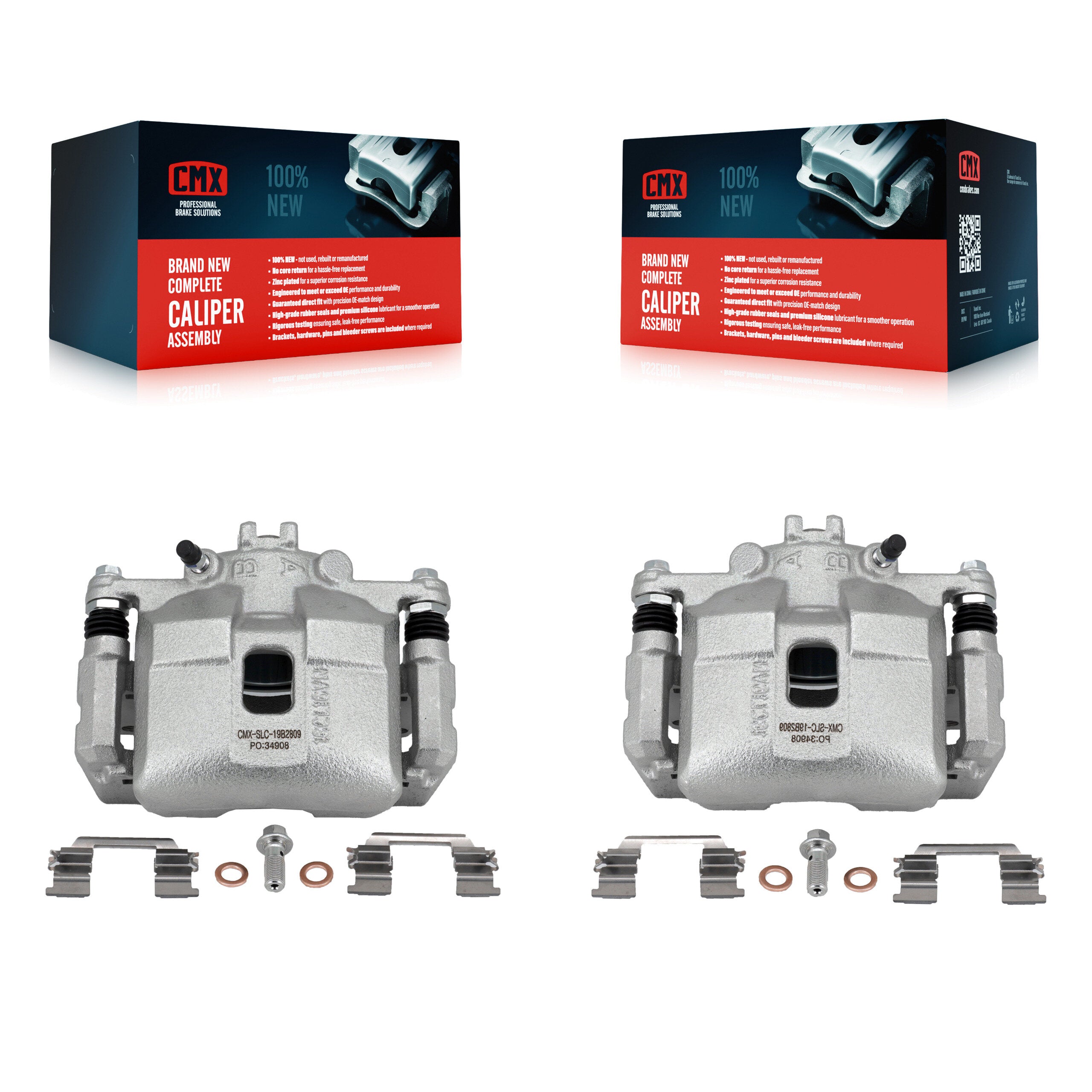 CMX KBC-100179 Disc Brake Caliper for 2006-2011 Honda Civic - Front product image
