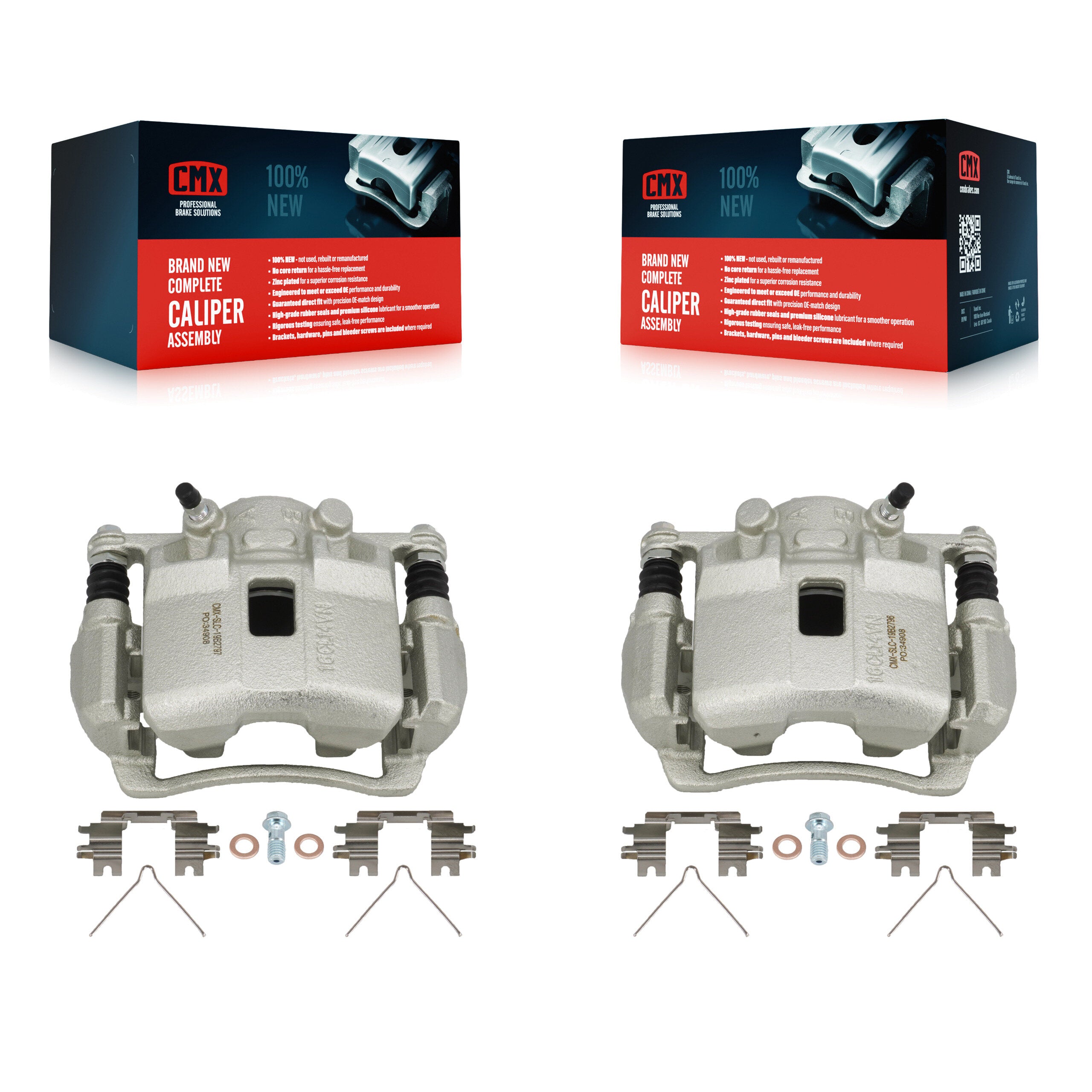 CMX KBC-100181 Disc Brake Caliper for 2006-2011 Honda Fit, Honda Civic - Front product image