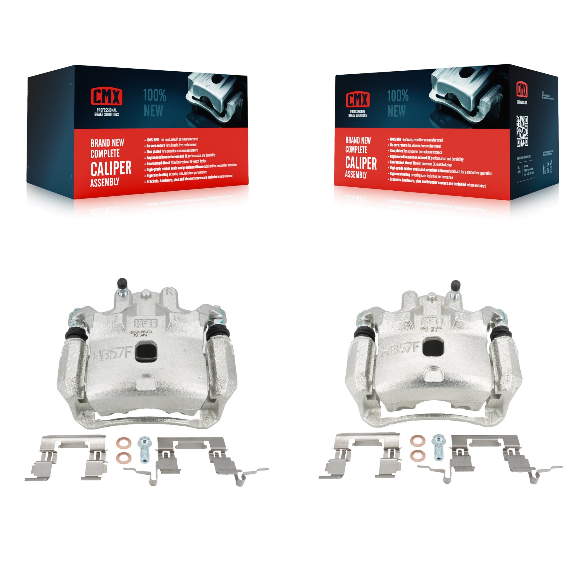CMX KBC-100184 Disc Brake Caliper for 2007-2014 Nissan Cube, Nissan Versa - Front product image