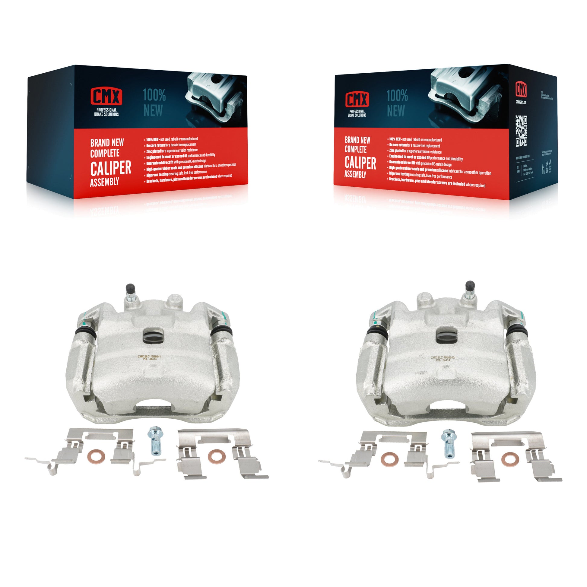 CMX KBC-100197 Disc Brake Caliper for 2011-2019 Nissan Sentra, Nissan Juke - Front product image