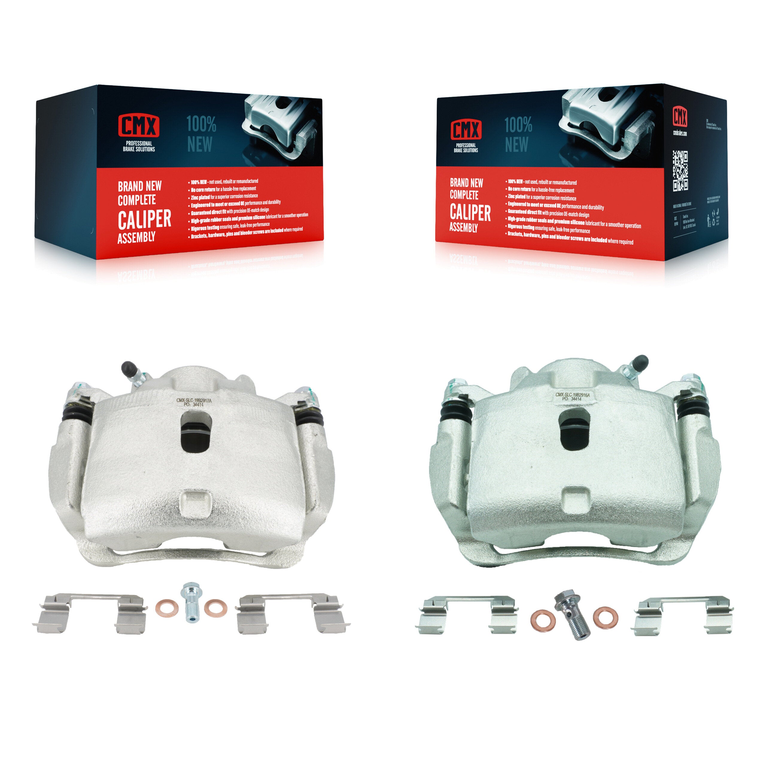 CMX KBC-100206 Disc Brake Caliper for 2012-2016 Honda CR-V - Front product image