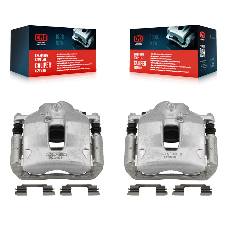 CMX KBC-100210 Disc Brake Caliper for 2008-2015 Mercedes-Benz C250, Mercedes-Benz SLK250, Mercedes-Benz C300 - Front product image