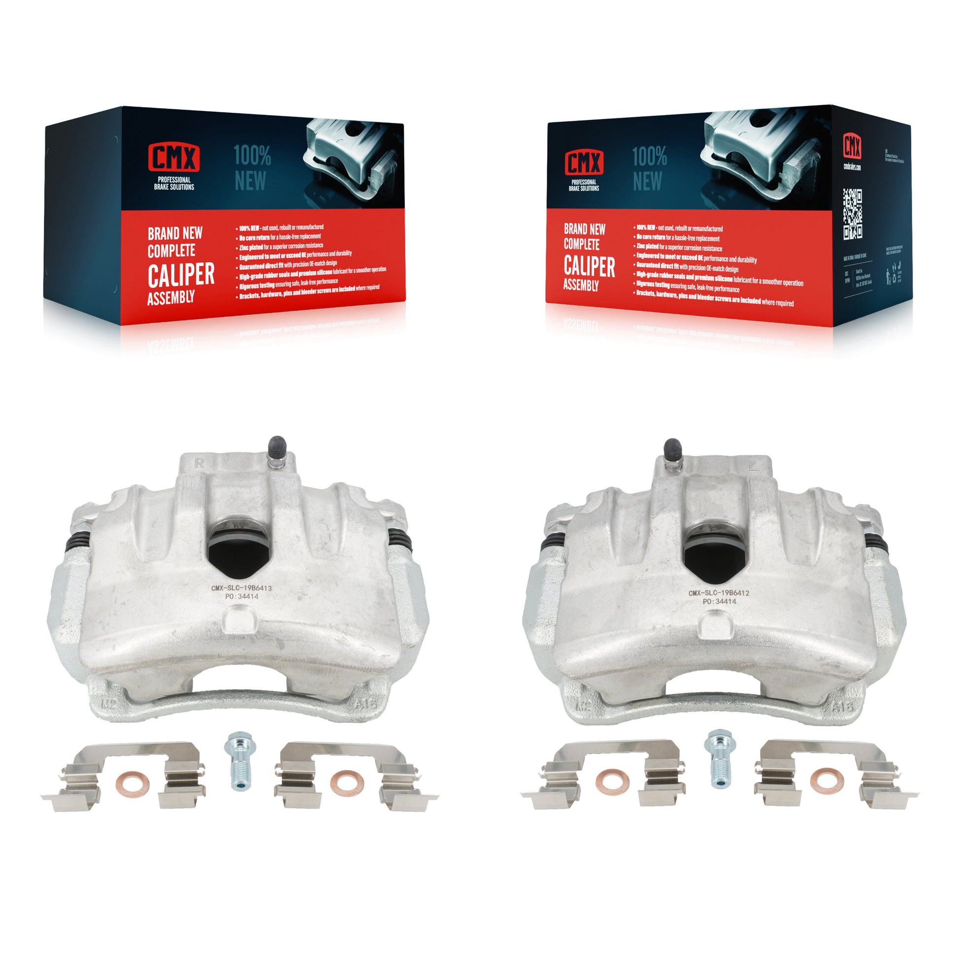 CMX KBC-100213 Disc Brake Caliper for 2010-2016 Hyundai Genesis Coupe - Front product image