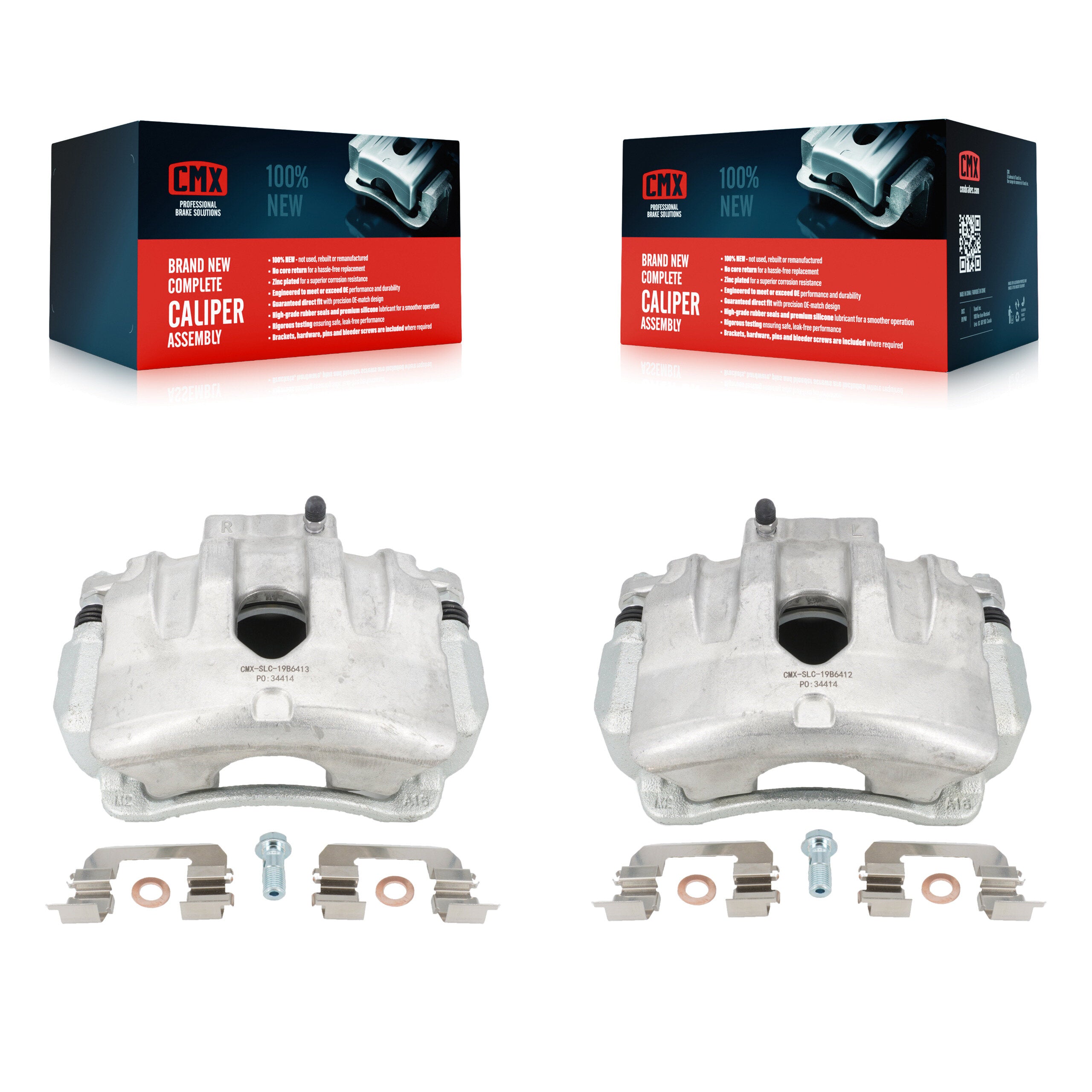 CMX KBC-100213 Disc Brake Caliper for 2010-2016 Hyundai Genesis Coupe - Front product image