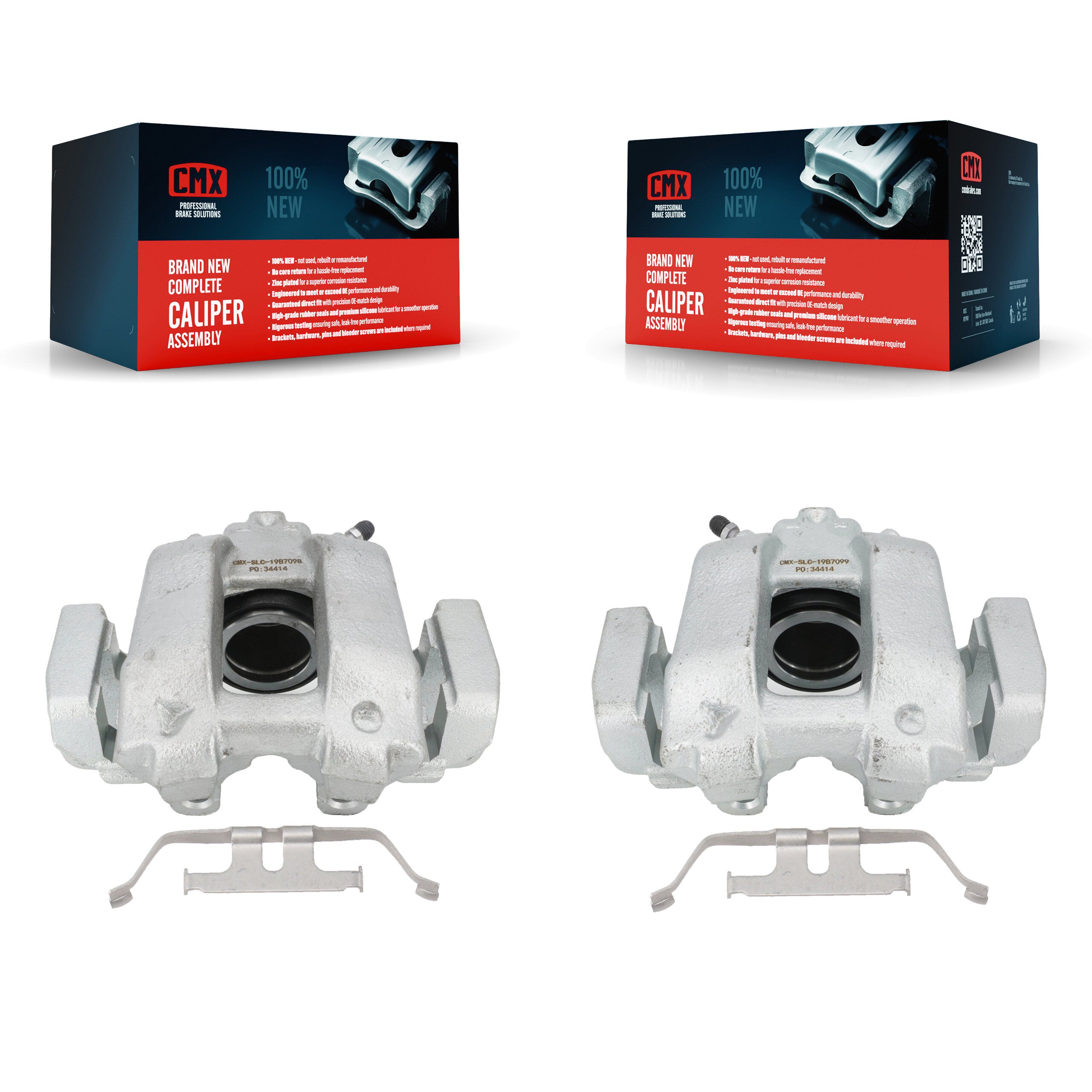CMX KBC-100217 Disc Brake Caliper for 2013-2018 BMW 330e, BMW 428i Gran Coupe, BMW 428i xDrive Gran Coupe & more - Front product image