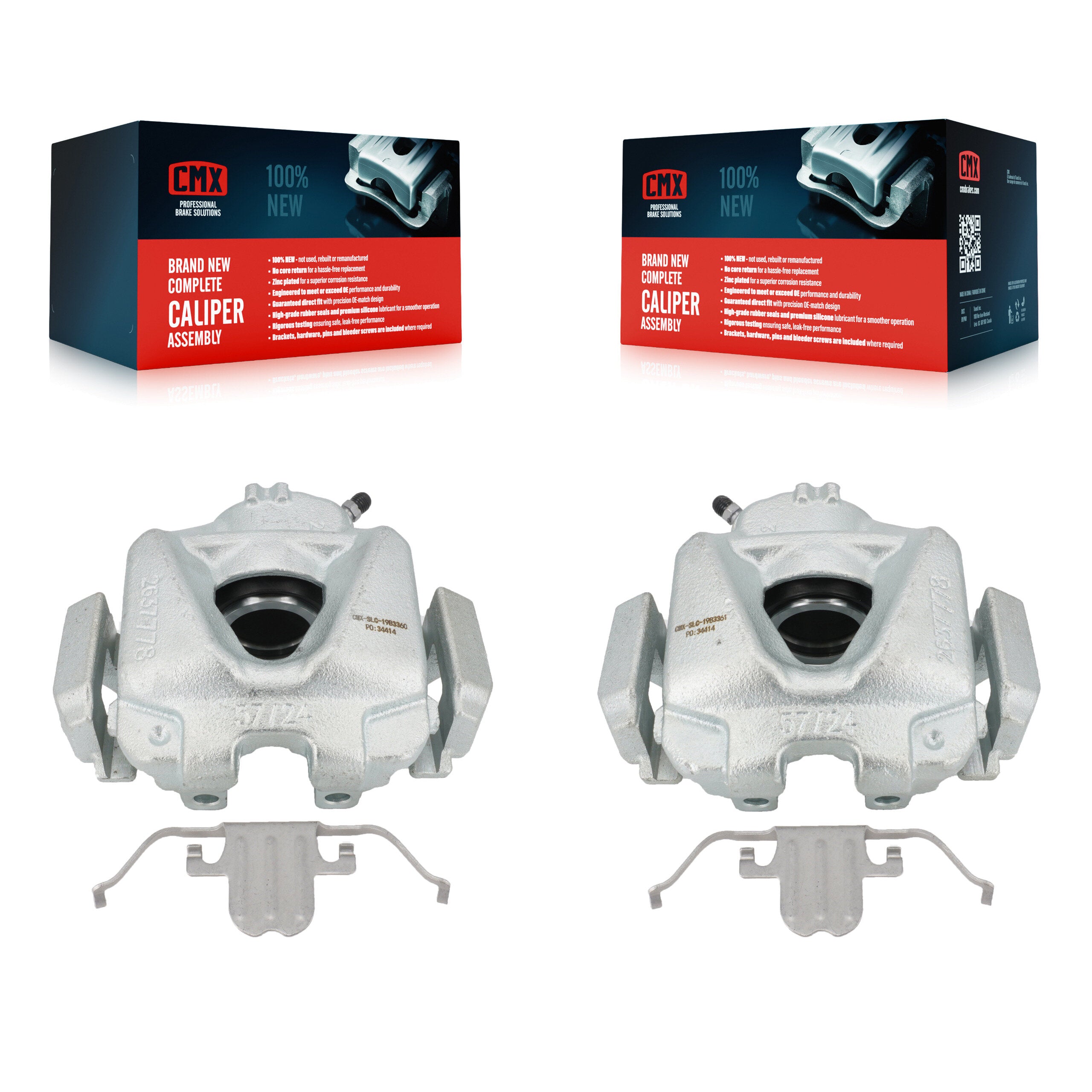 CMX KBC-100218 Disc Brake Caliper for 2006-2015 BMW 328i, BMW 328i xDrive, BMW X1 & more - Front product image