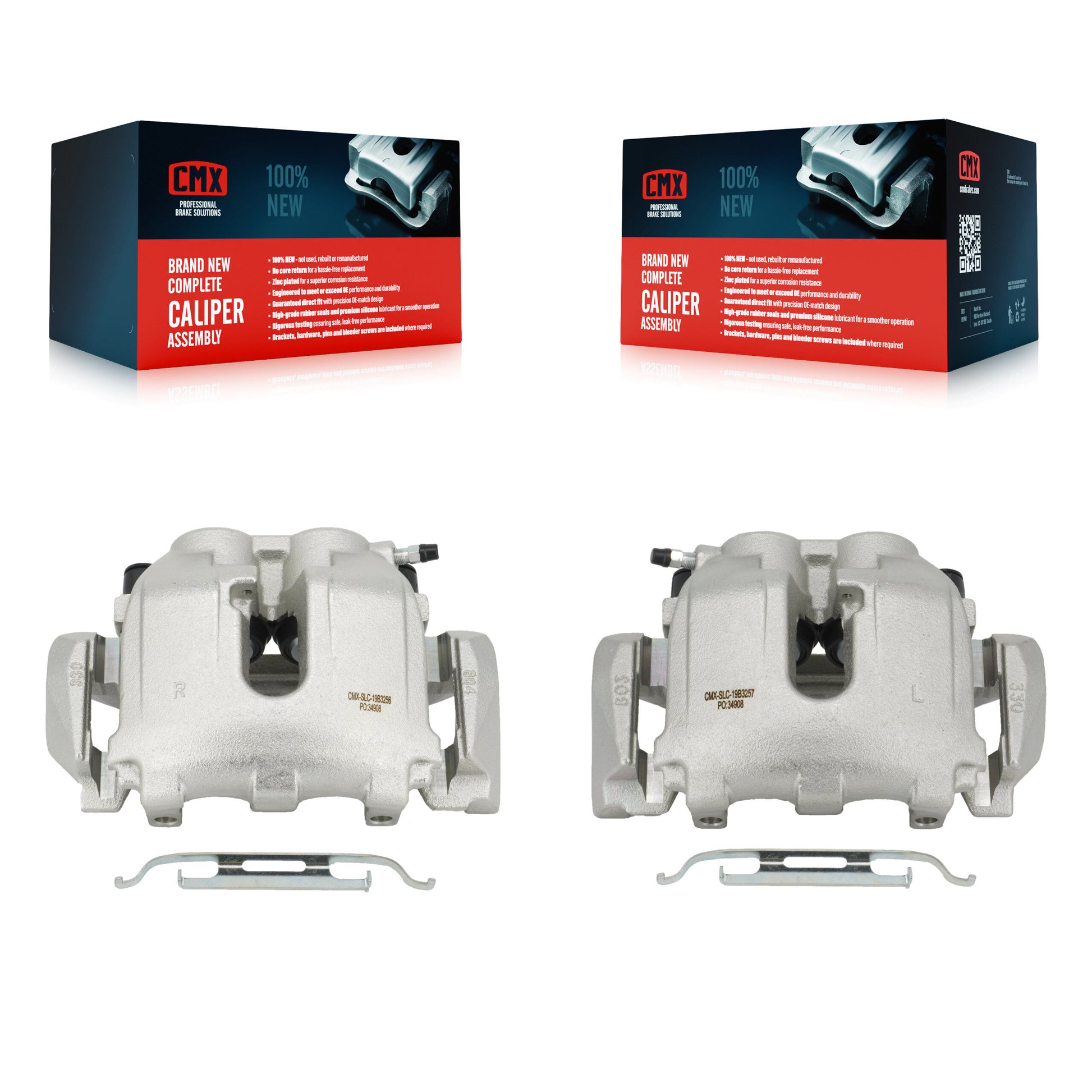 CMX KBC-100221 Disc Brake Caliper for 2005-2012 Mercedes-Benz R350, Mercedes-Benz ML450, Mercedes-Benz E350 & more - Front product image