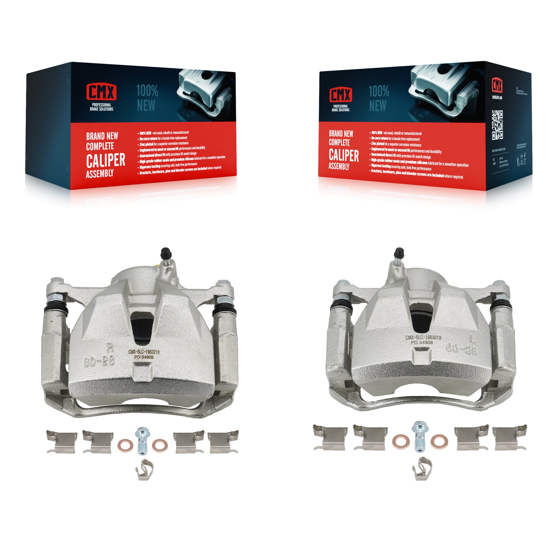 CMX KBC-100225 Disc Brake Caliper for 2006-2015 Lexus IS250 - Front product image