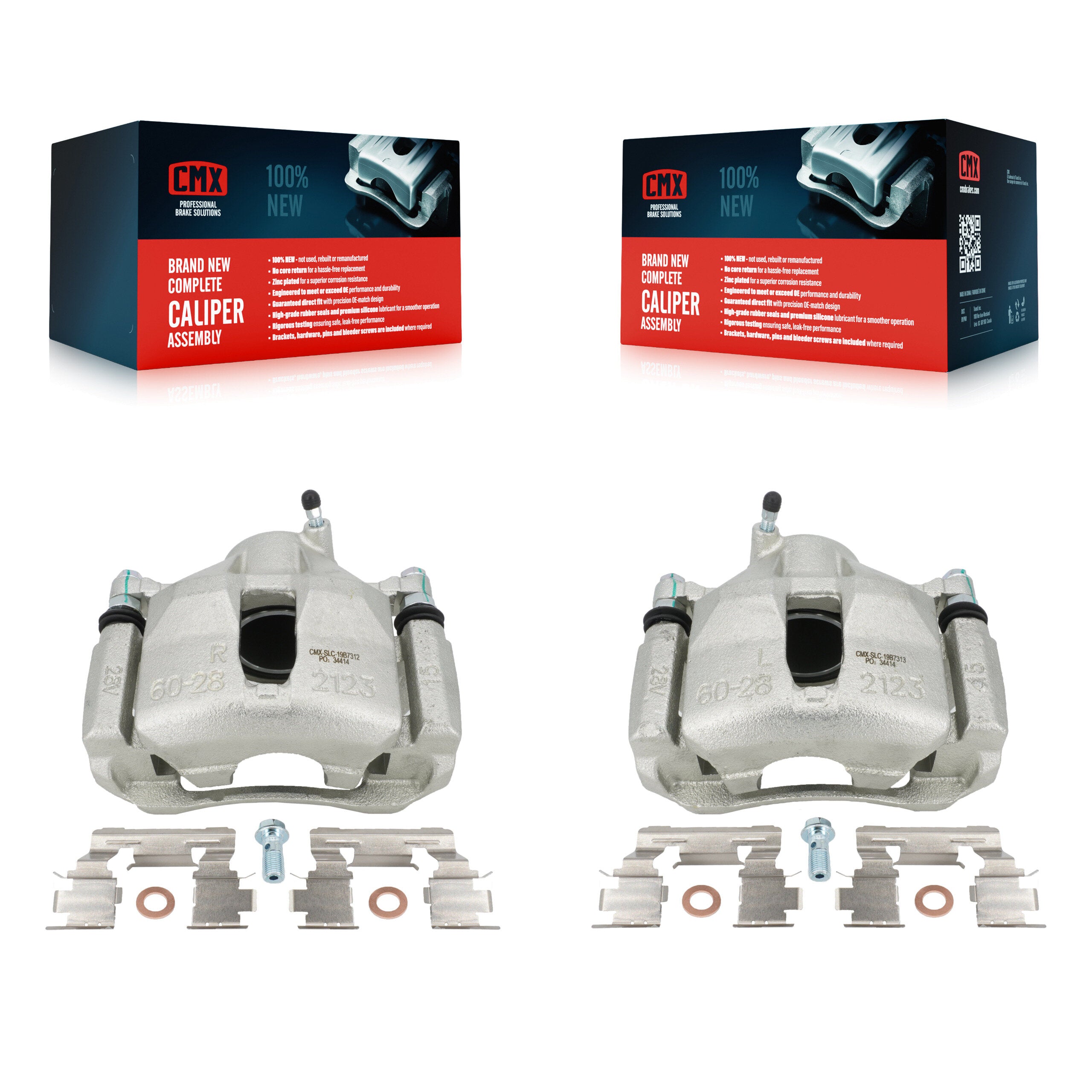 CMX KBC-100226 Disc Brake Caliper for 2014-2015 Lexus IS250 - Front product image