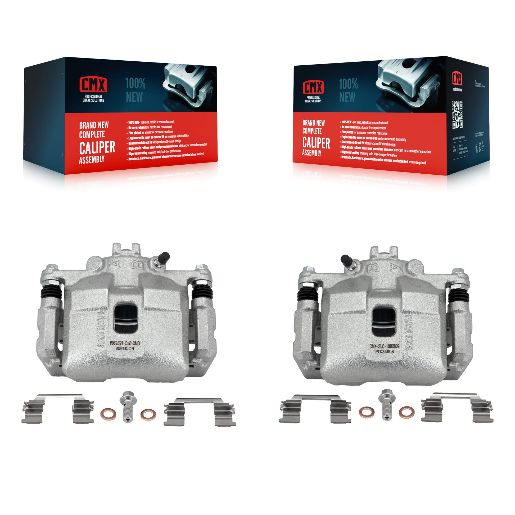 CMX KBC-100244 Disc Brake Caliper for 2000-2009 Acura RSX, Honda S2000 - Front product image
