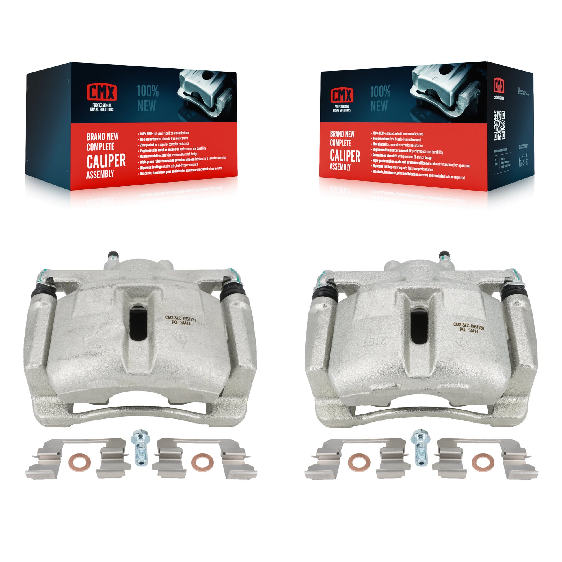 CMX KBC-100245 Disc Brake Caliper for 2013-2022 Mazda CX-5 - Front product image