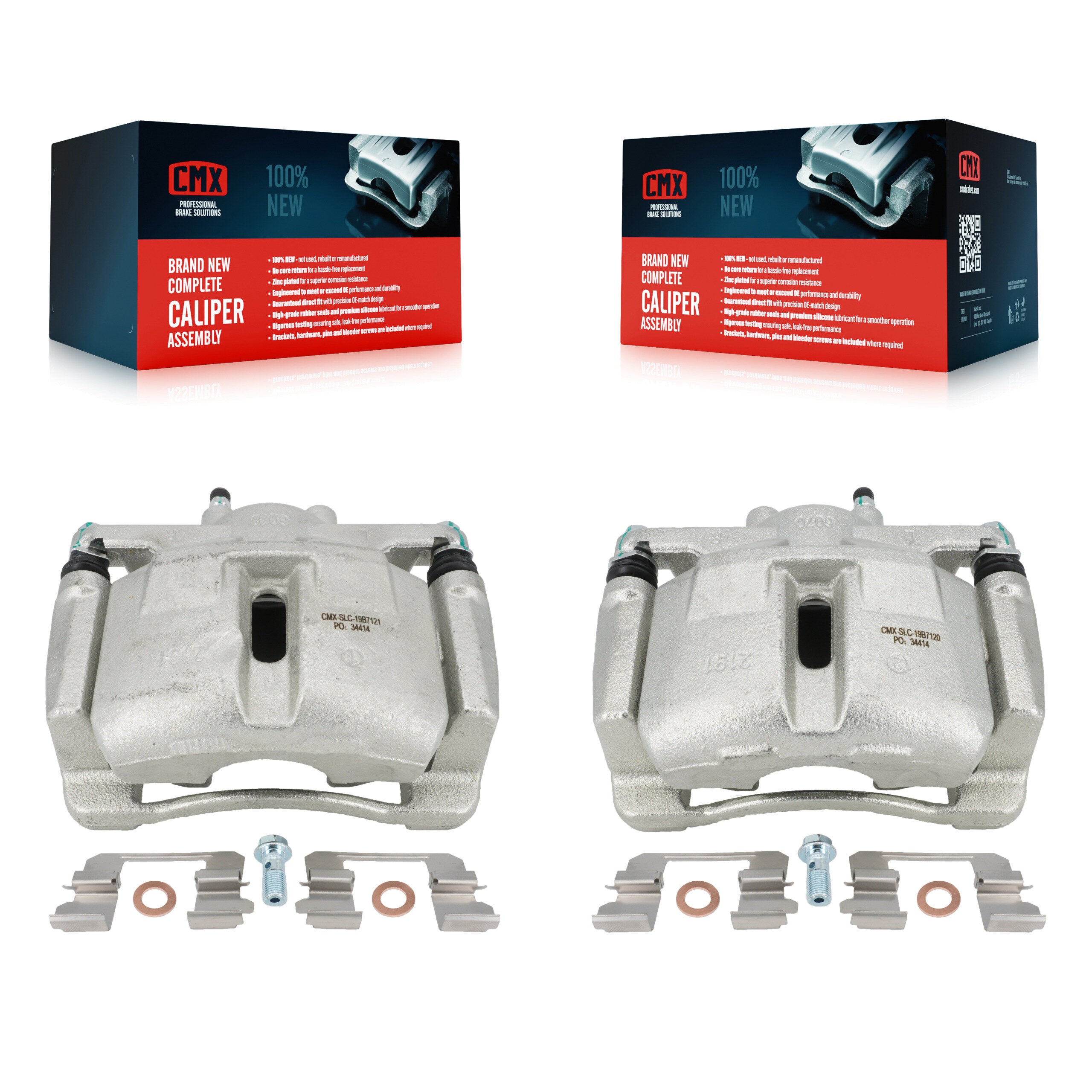 CMX KBC-100245 Disc Brake Caliper for 2013-2022 Mazda CX-5 - Front product image