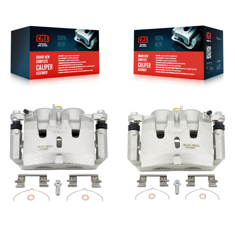 CMX KBC-100255 Disc Brake Caliper for 2014-2021 Acura MDX, Honda Ridgeline, Honda Pilot - Front product image