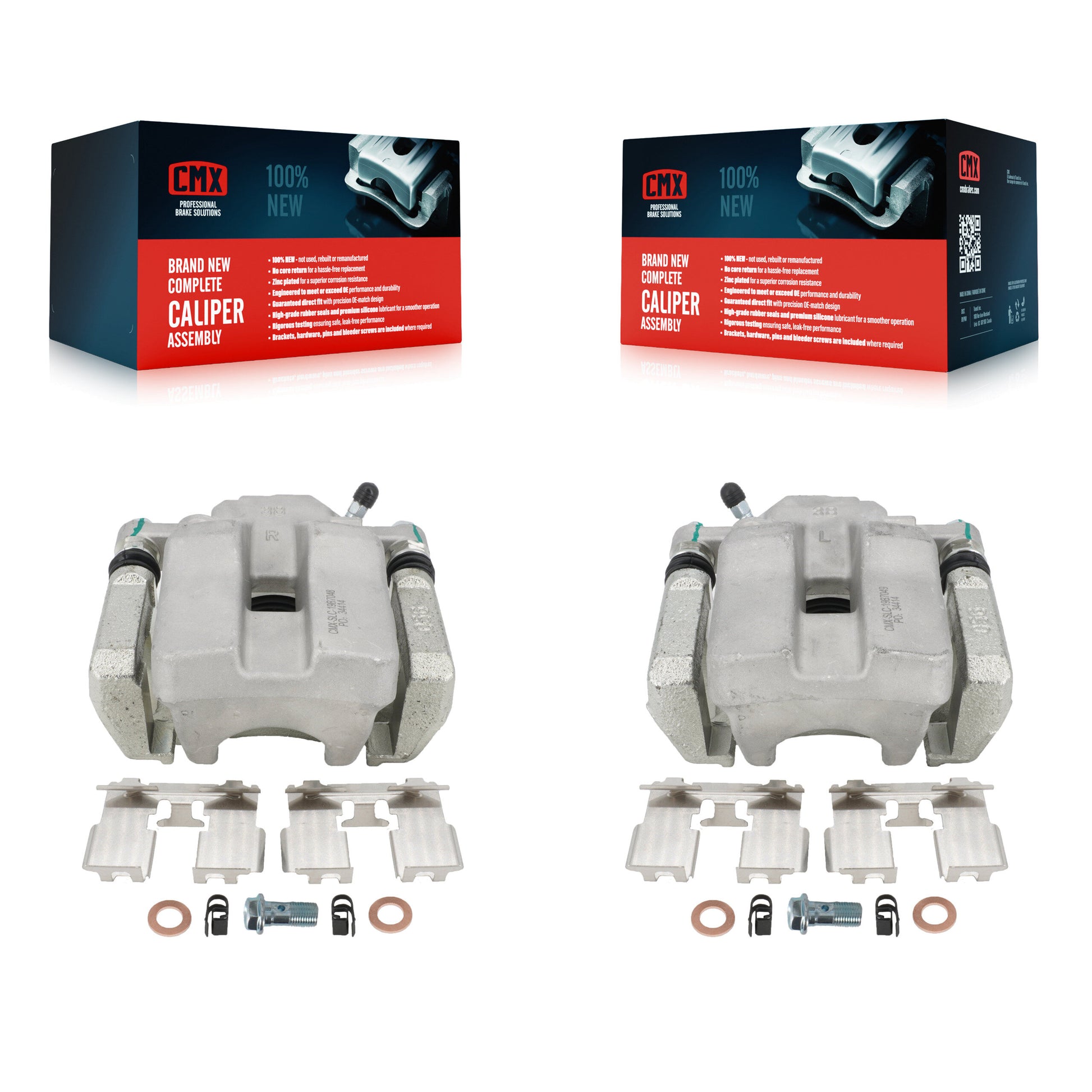CMX KBC-100278 Disc Brake Caliper for 2012-2018 Toyota RAV4 - Rear product image