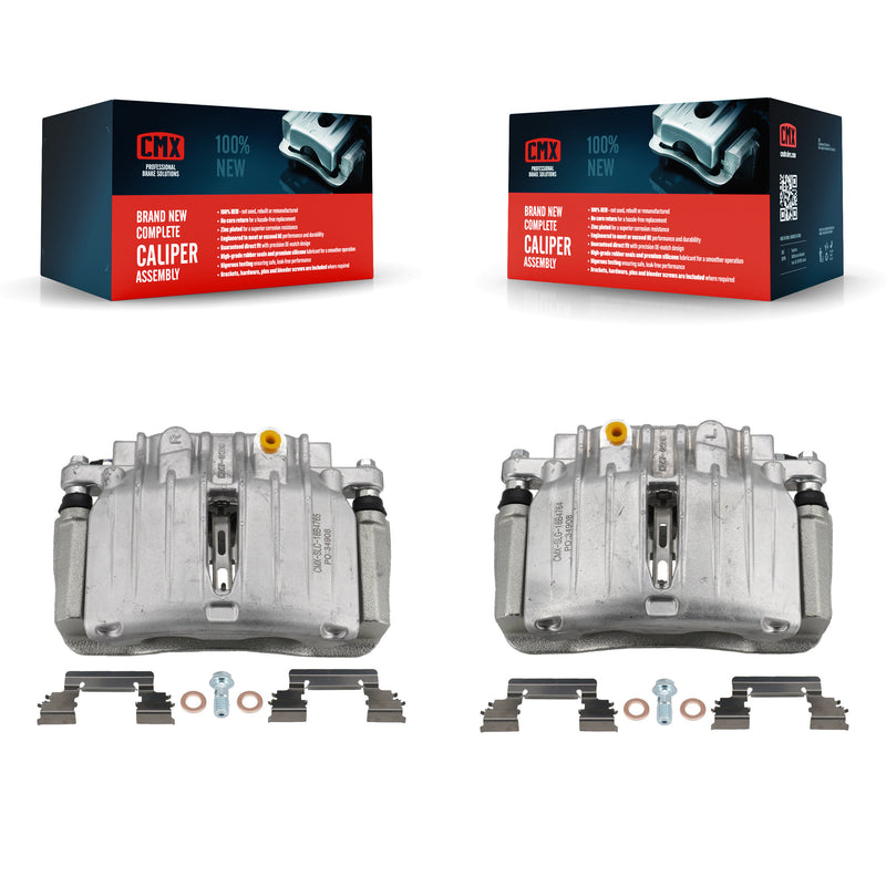 CMX KBC-100280 Disc Brake Caliper for 2000-2007 Chevrolet Silverado 1500 Classic, GMC Sierra 1500 Classic, Chevrolet Silverado 1500 & more - Rear product image