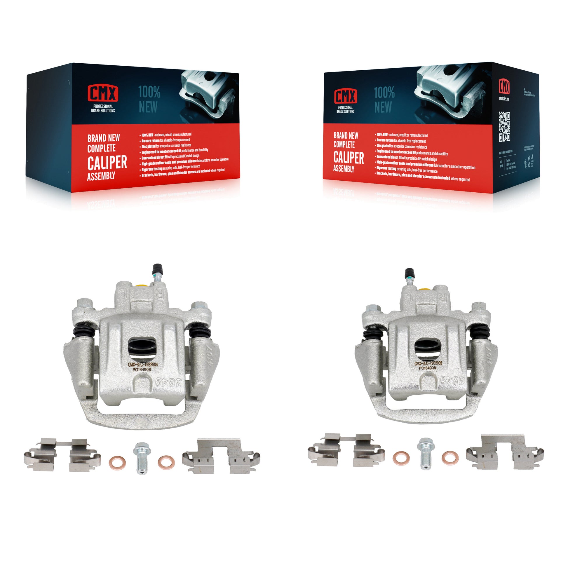 CMX KBC-100287 Disc Brake Caliper for 2004-2007 Toyota Highlander - Rear product image