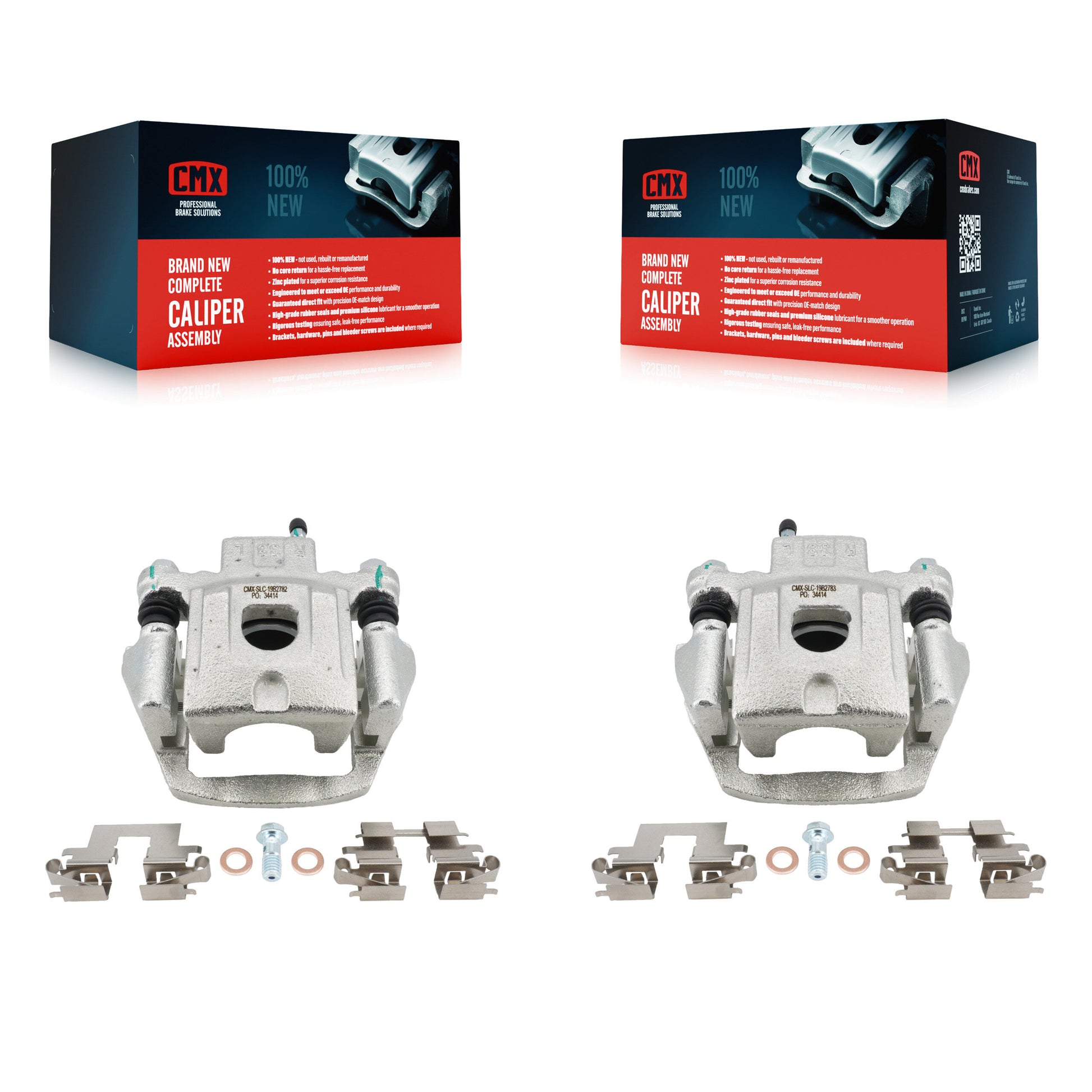 CMX KBC-100288 Disc Brake Caliper for 2004-2009 Lexus RX350, Lexus RX400h, Toyota Highlander & more - Rear product image