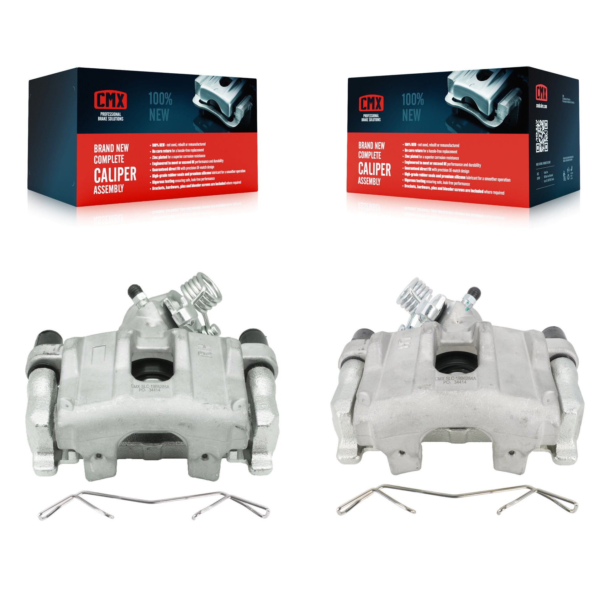 CMX KBC-100299 Disc Brake Caliper for 2013-2018 Ford C-Max, Ford Escape - Rear product image