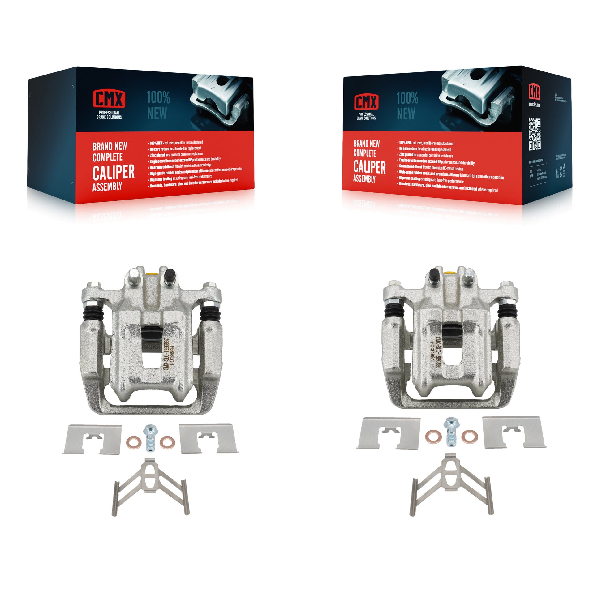 CMX KBC-100303 Disc Brake Caliper for 2007-2018 Acura RDX, Honda Crosstour, Honda CR-V - Rear product image