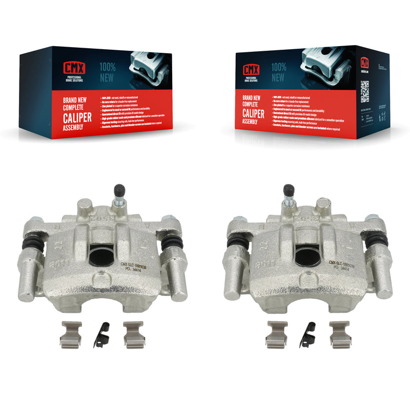CMX KBC-100306 Disc Brake Caliper for 2007-2017 Jeep Compass, Mitsubishi Lancer, Chrysler 200 & more - Rear product image