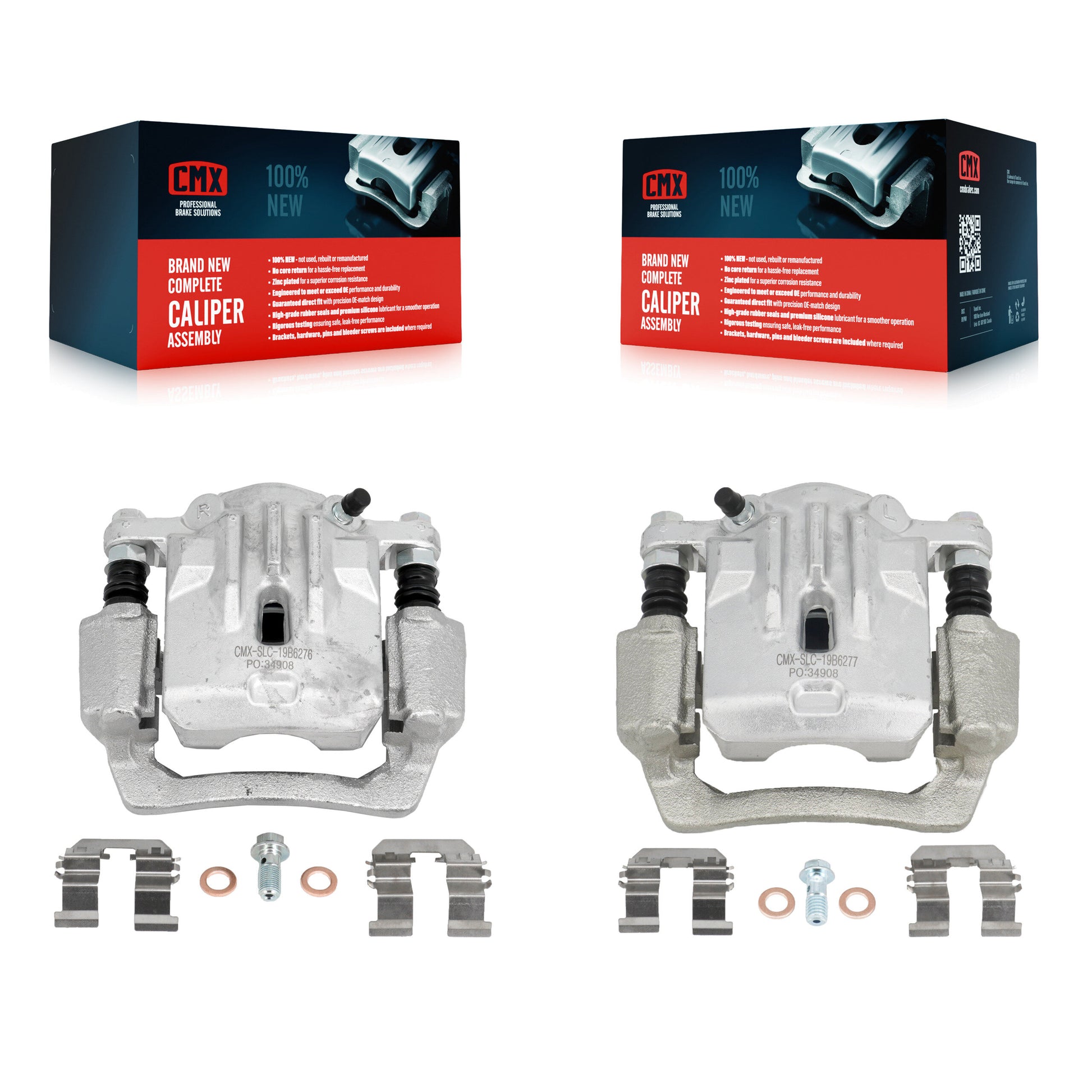 CMX KBC-100314 Disc Brake Caliper for 2010-2014 Subaru Legacy, Subaru Outback - Rear product image