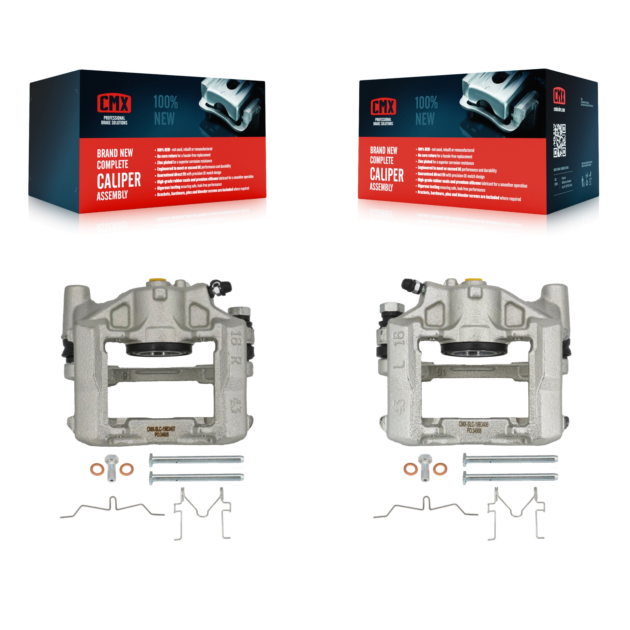 CMX KBC-100319 Disc Brake Caliper for 2006-2013 Lexus IS250, Lexus GS300 - Rear product image