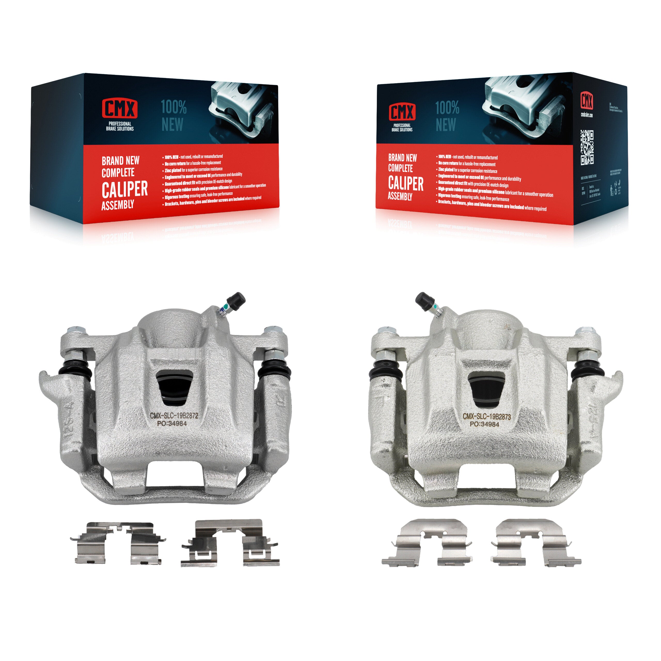 CMX KBC-100322 Disc Brake Caliper for 2004-2010 Toyota Sienna - Rear product image