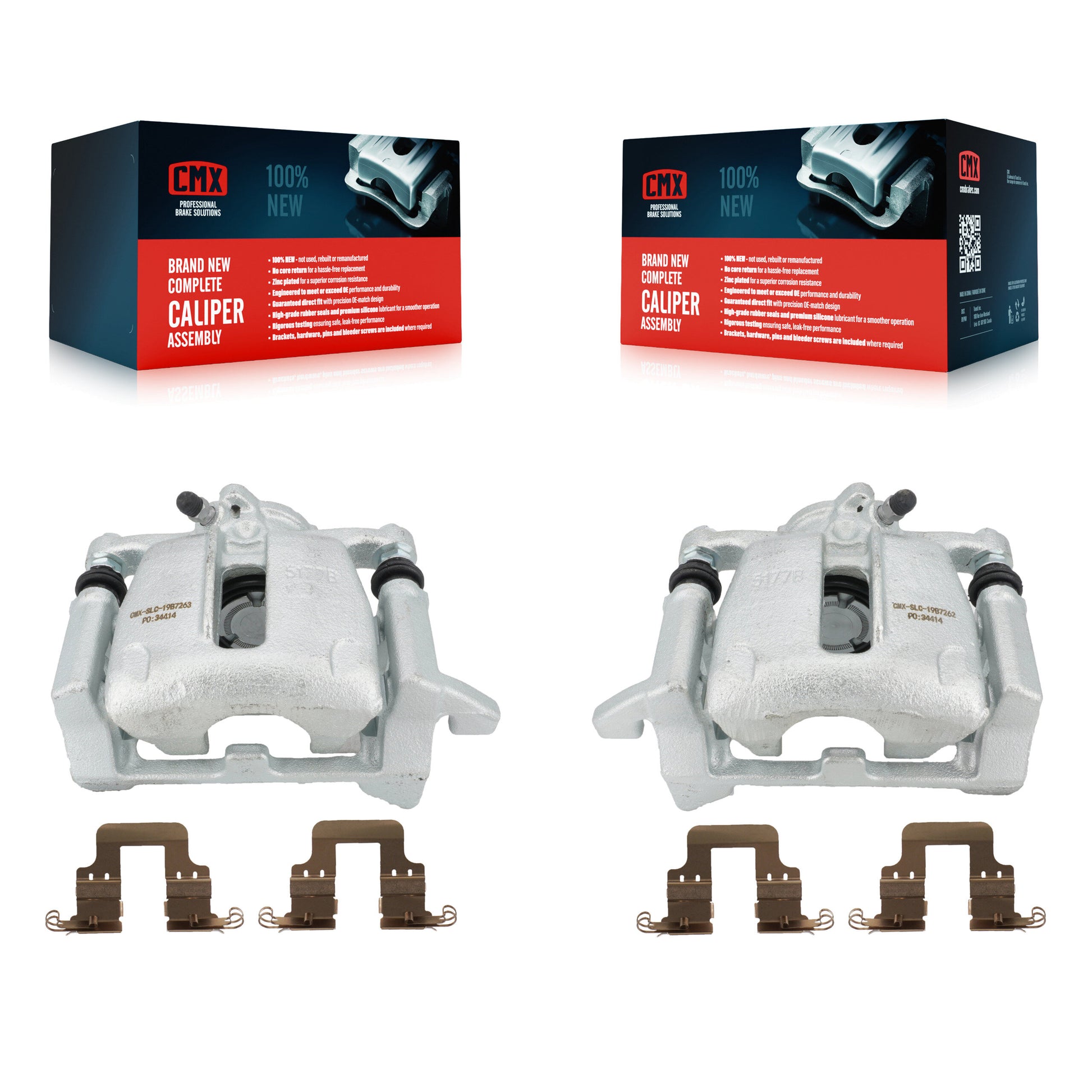 CMX KBC-100330 Disc Brake Caliper for 2008-2012 Audi A4, Audi A4 Quattro, Audi A5 & more - Rear product image