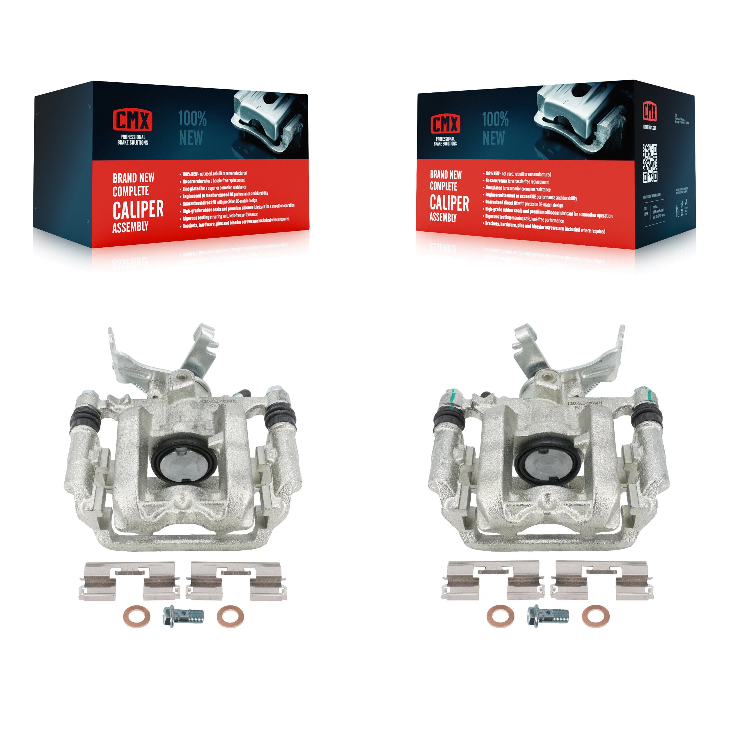 CMX KBC-100331 Disc Brake Caliper for 2013-2017 Chevrolet Sonic, Buick Encore, Chevrolet Trax - Rear product image
