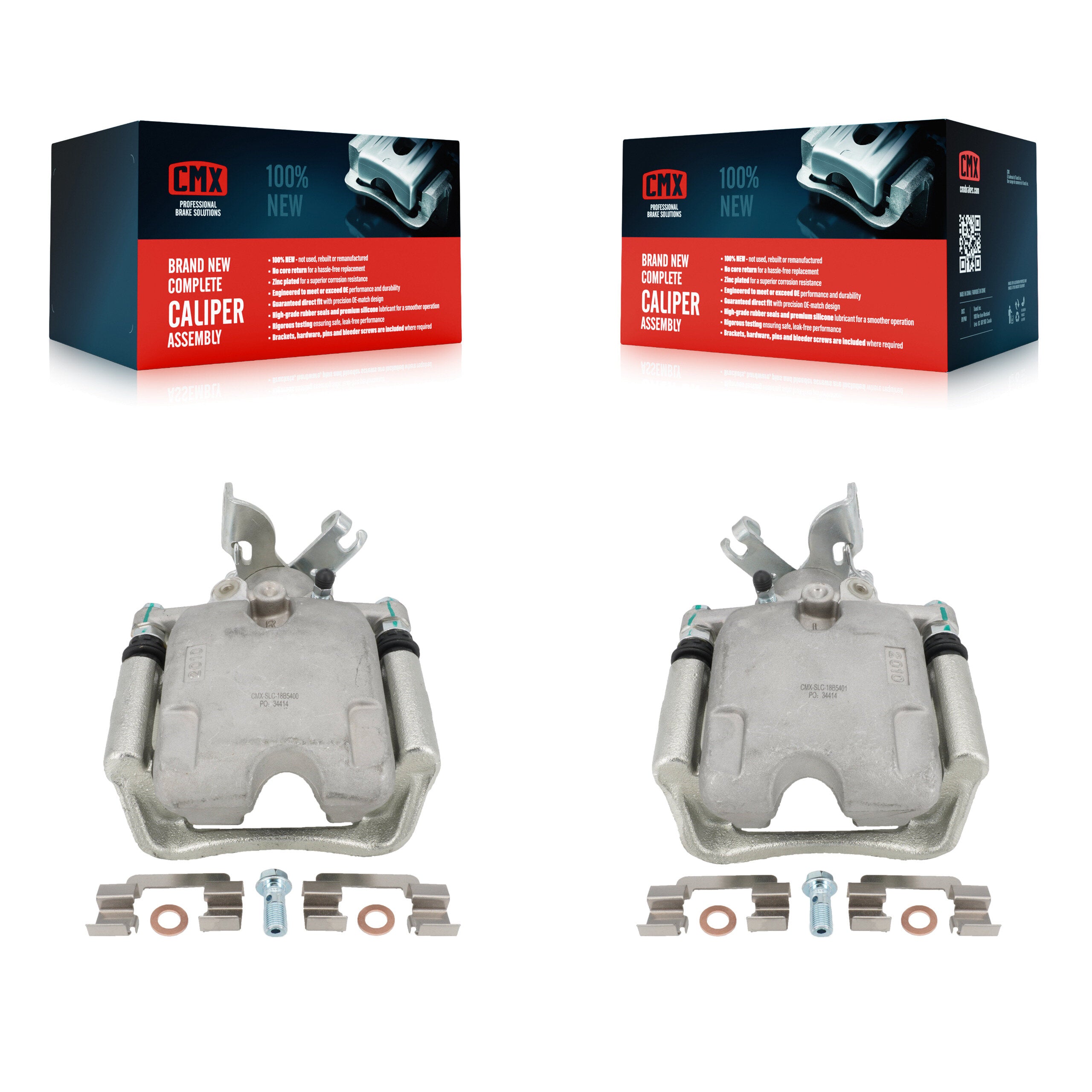 CMX KBC-100337 Disc Brake Caliper for 2010-2011 Buick Allure, Buick LaCrosse - Rear product image