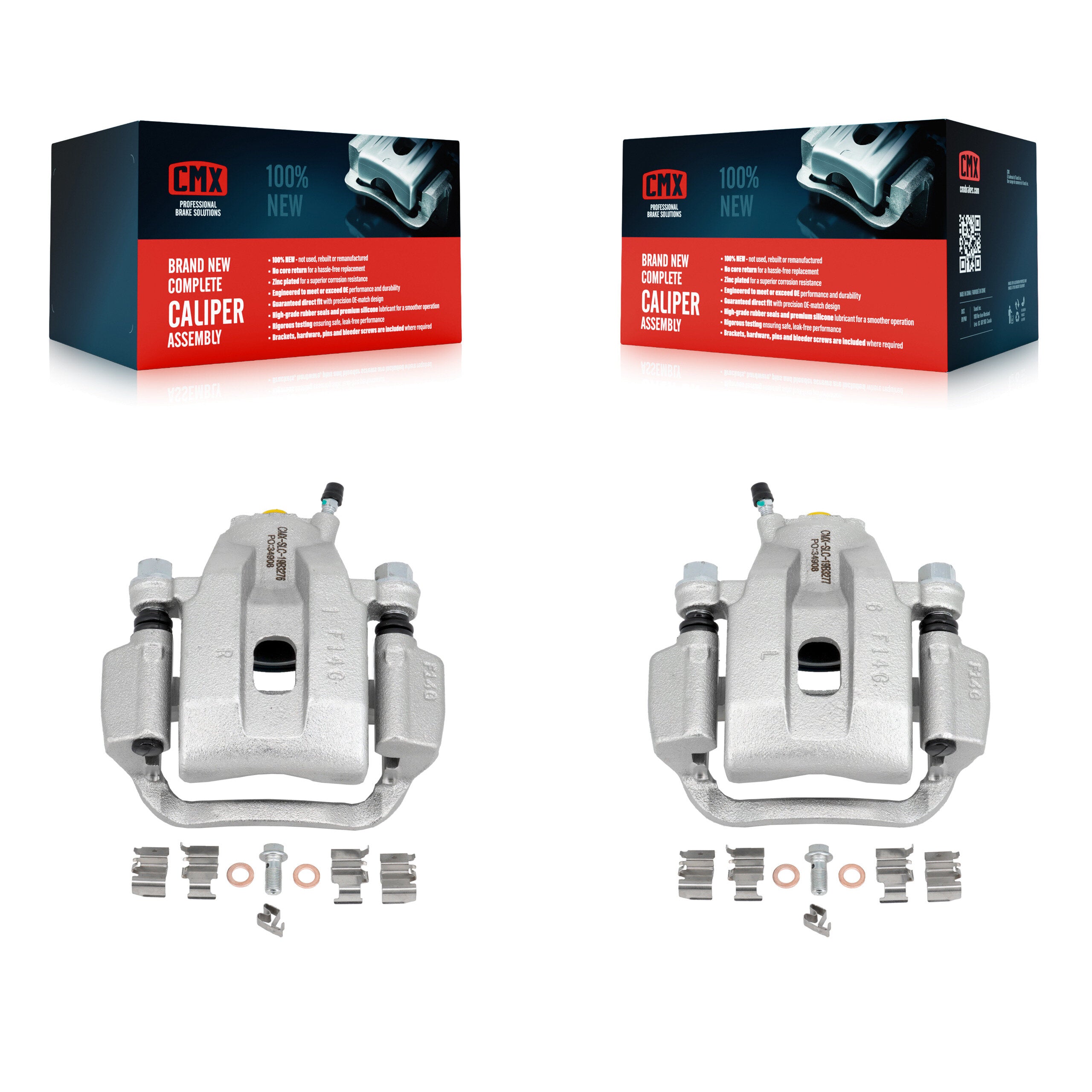 CMX KBC-100344 Disc Brake Caliper for 2007-2016 Toyota Sequoia, Toyota Tundra - Rear product image