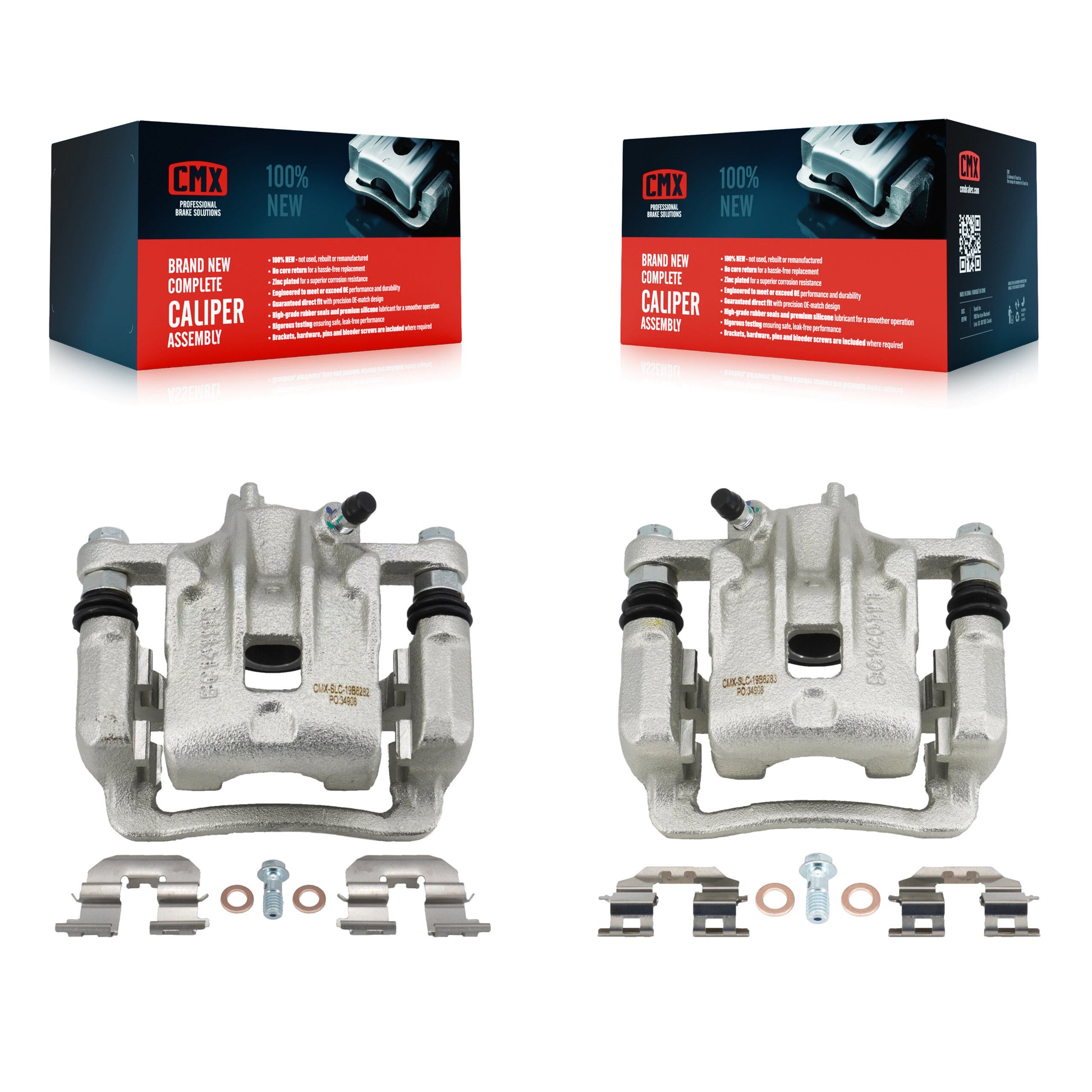 CMX KBC-100347 Disc Brake Caliper for 2010-2013 Kia Soul - Rear product image