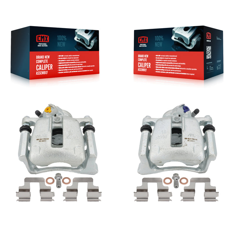 CMX KBC-100349 Disc Brake Caliper for 2009-2011 Volkswagen CC, Volkswagen Passat, Volkswagen Passat CC & more - Rear product image