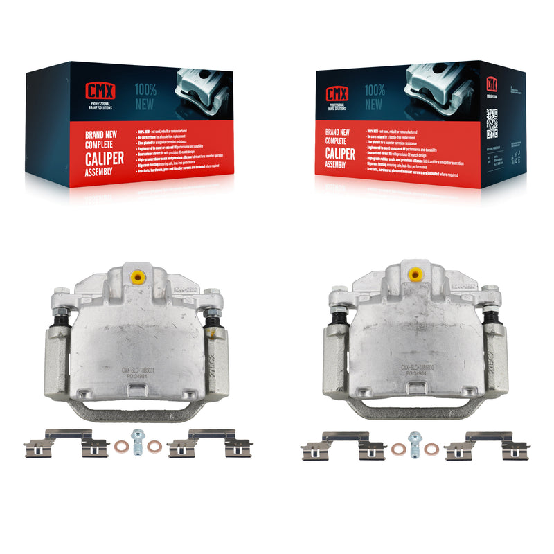 CMX KBC-100372 Disc Brake Caliper for 2007-2020 Chevrolet Suburban, Chevrolet Silverado 1500 LD, GMC Sierra 1500 Limited & more - Rear product image