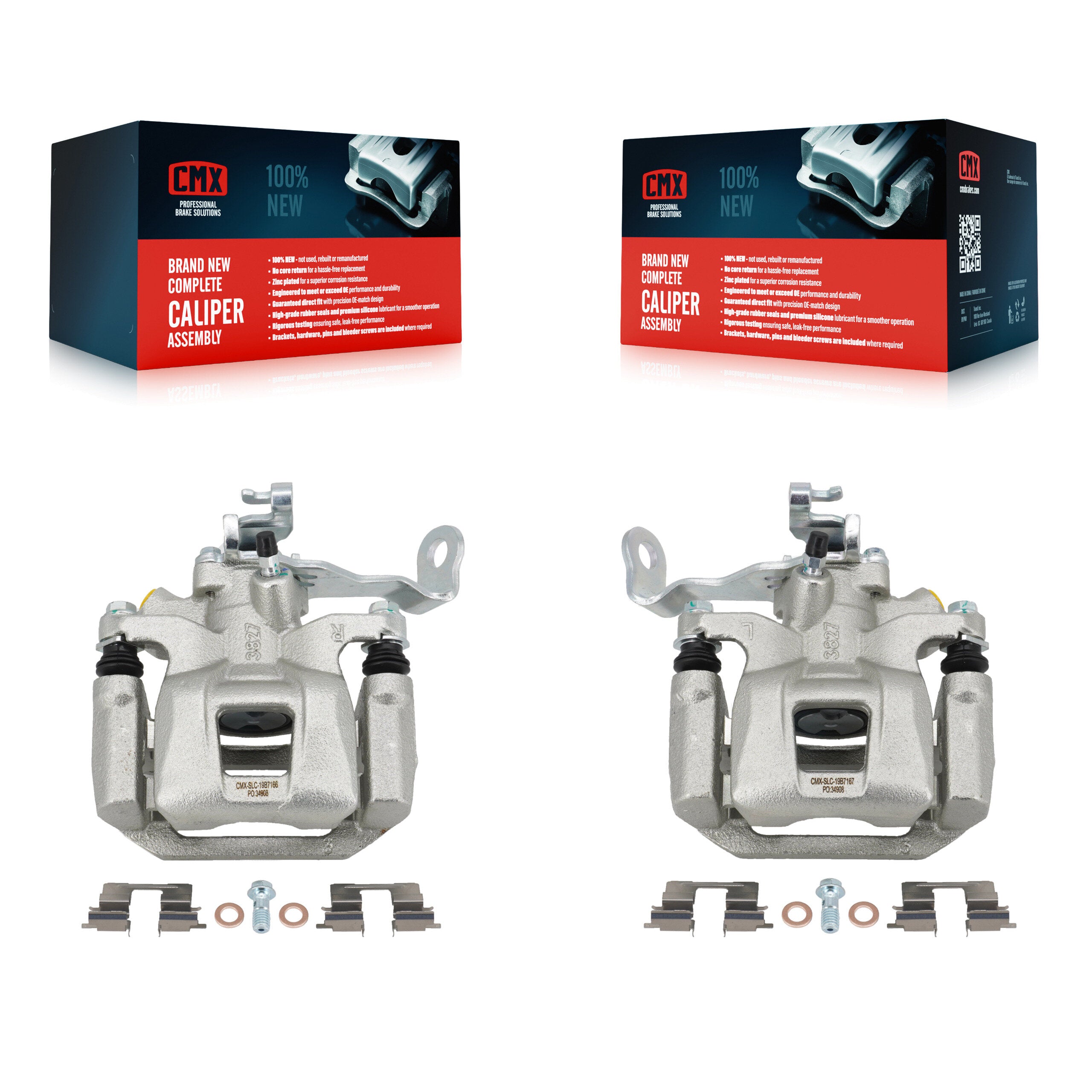 CMX KBC-100381 Disc Brake Caliper for 2014-2015 Mazda 6 - Rear product image