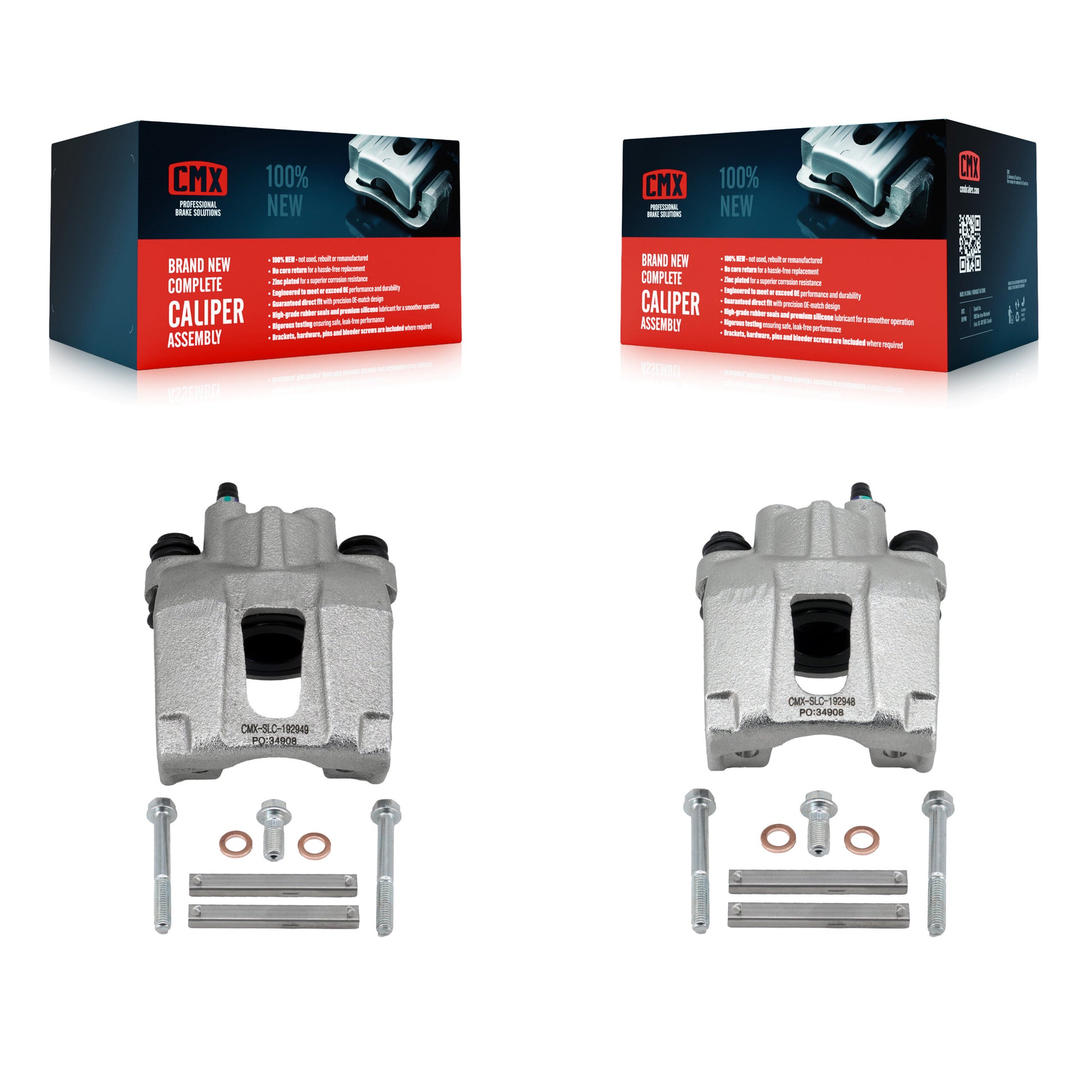 CMX KBC-100383 Disc Brake Caliper for 2004-2015 Nissan Armada, INFINITI QX56, Nissan Pathfinder Armada & more - Rear product image