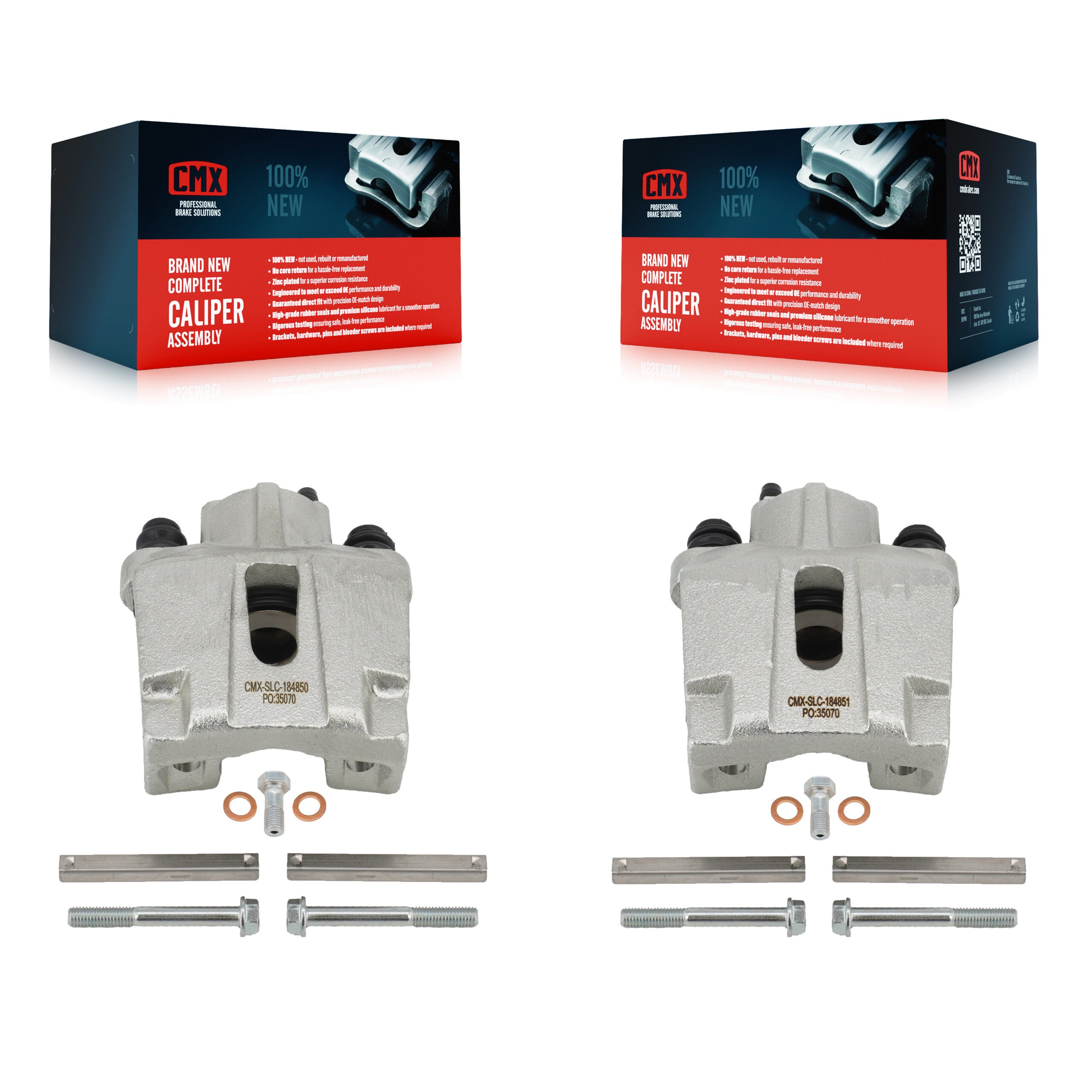 CMX KBC-100387 Disc Brake Caliper for 2010-2011 Ford Ranger - Rear product image