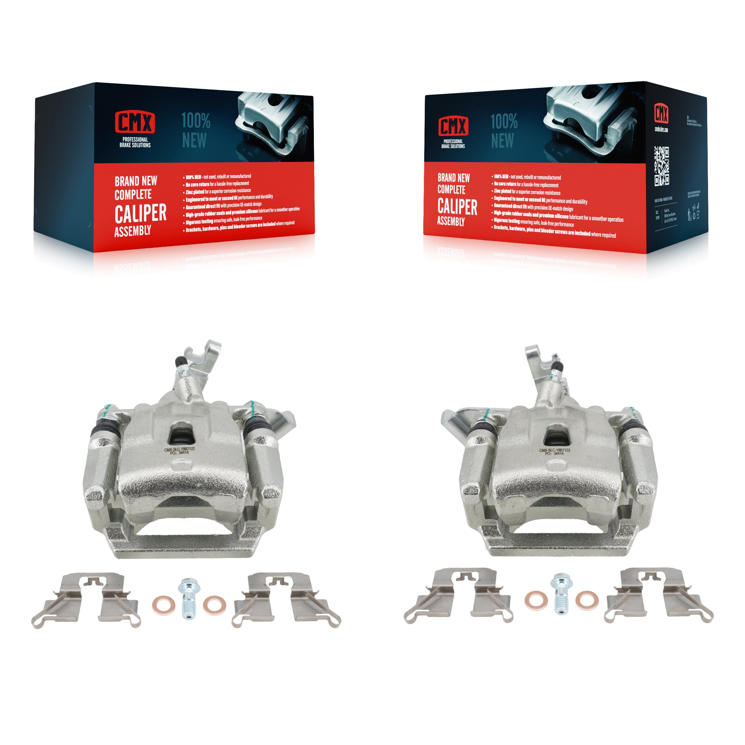 CMX KBC-100391 Disc Brake Caliper for 2013-2015 Mazda CX-5 - Rear product image