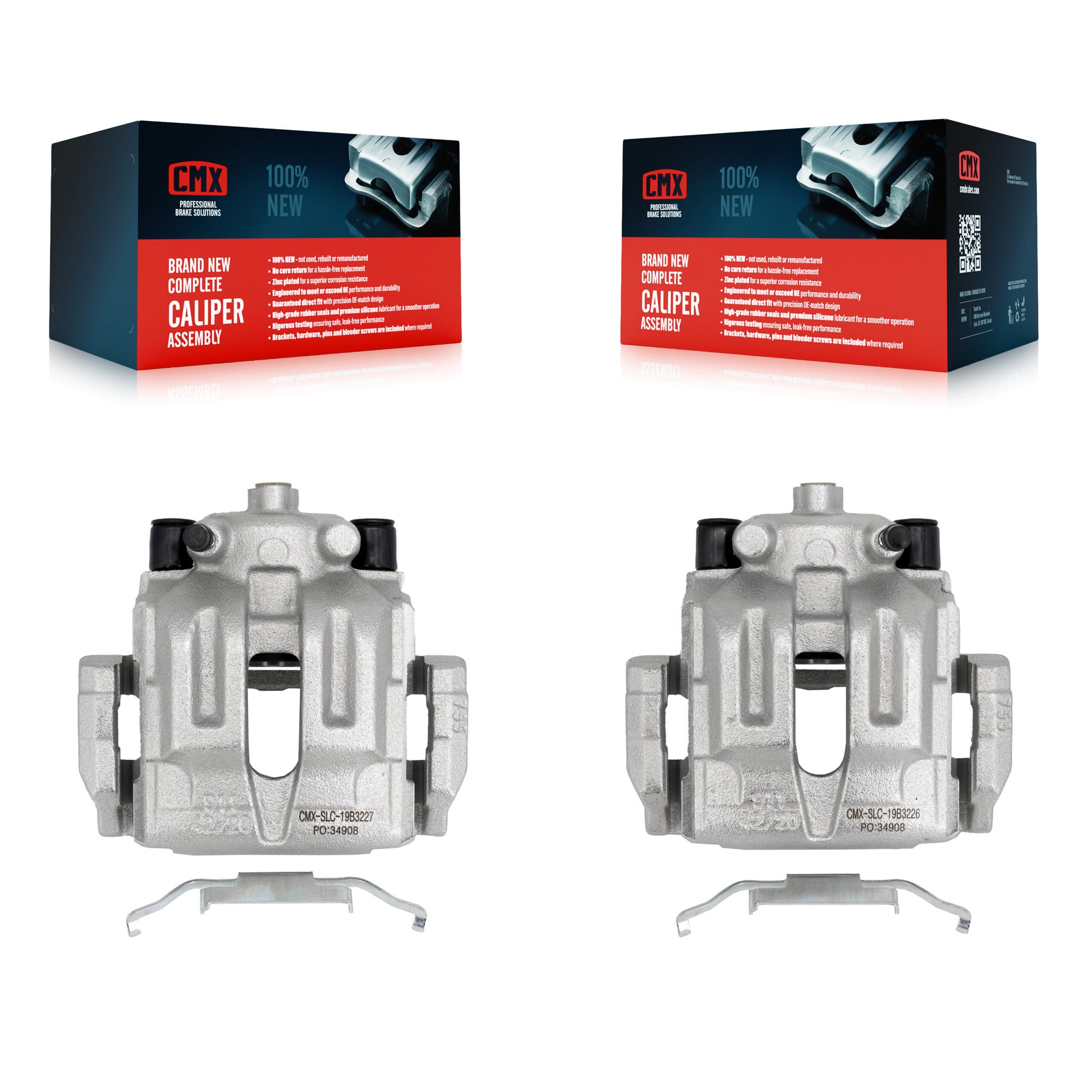 CMX KBC-100393 Disc Brake Caliper for 2006-2015 BMW 328i, BMW 328i xDrive, BMW X1 & more - Rear product image