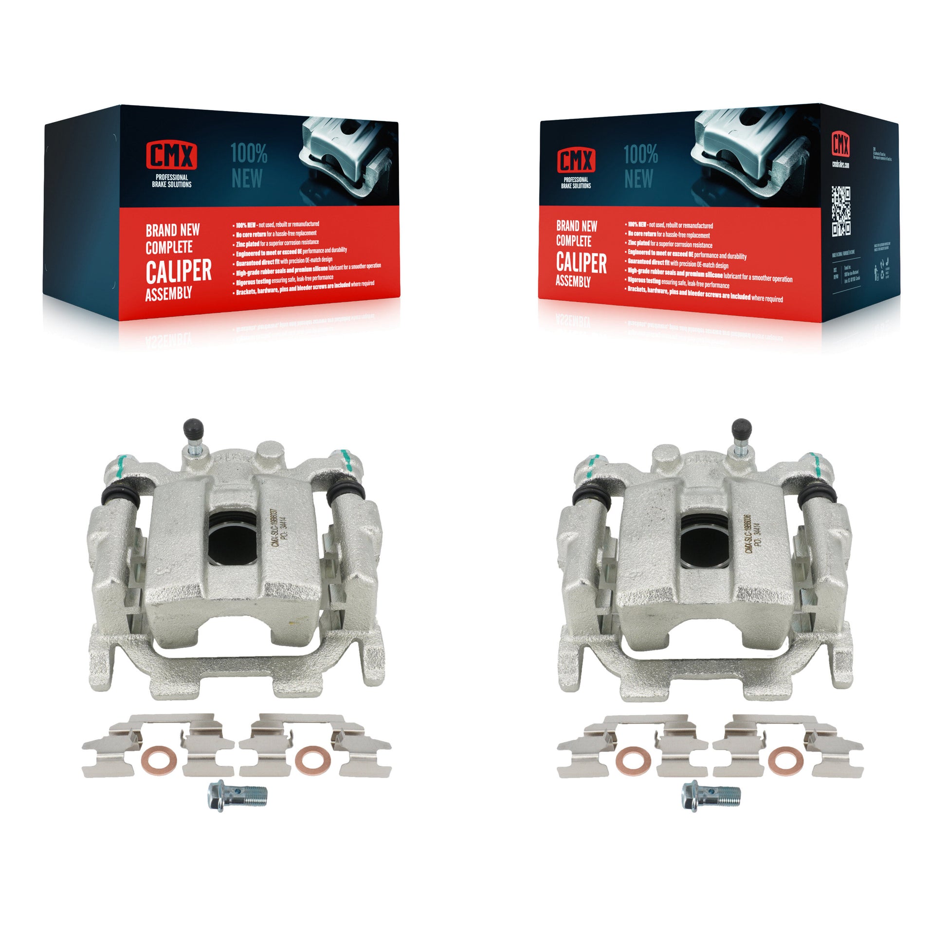 CMX KBC-100399 Disc Brake Caliper for 2009-2024 Nissan Z, INFINITI Q60, INFINITI Q40 & more - Rear product image