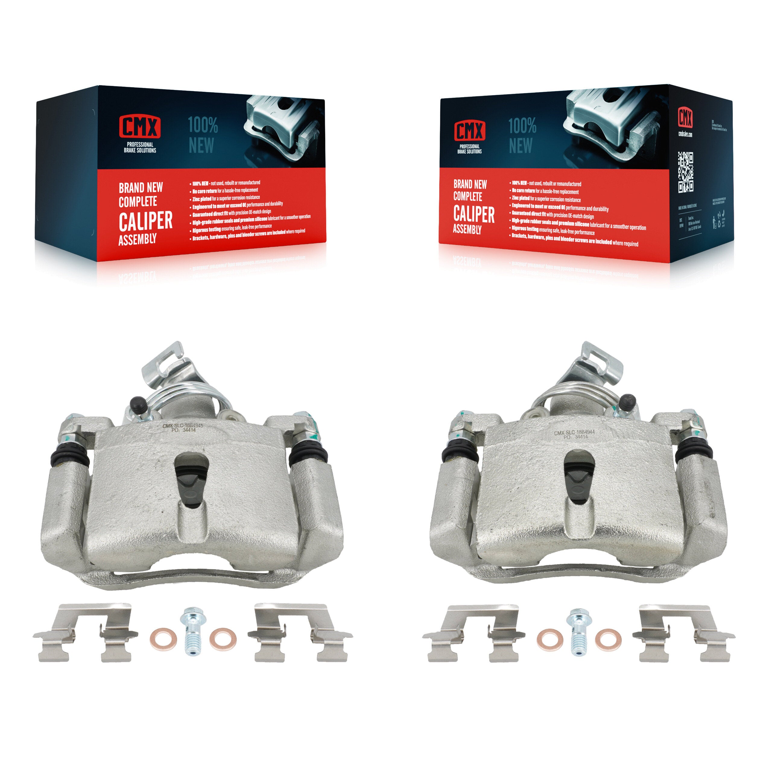CMX KBC-100403 Disc Brake Caliper for 2005-2009 Pontiac Montana, Buick Terraza, Chevrolet Uplander & more - Rear product image