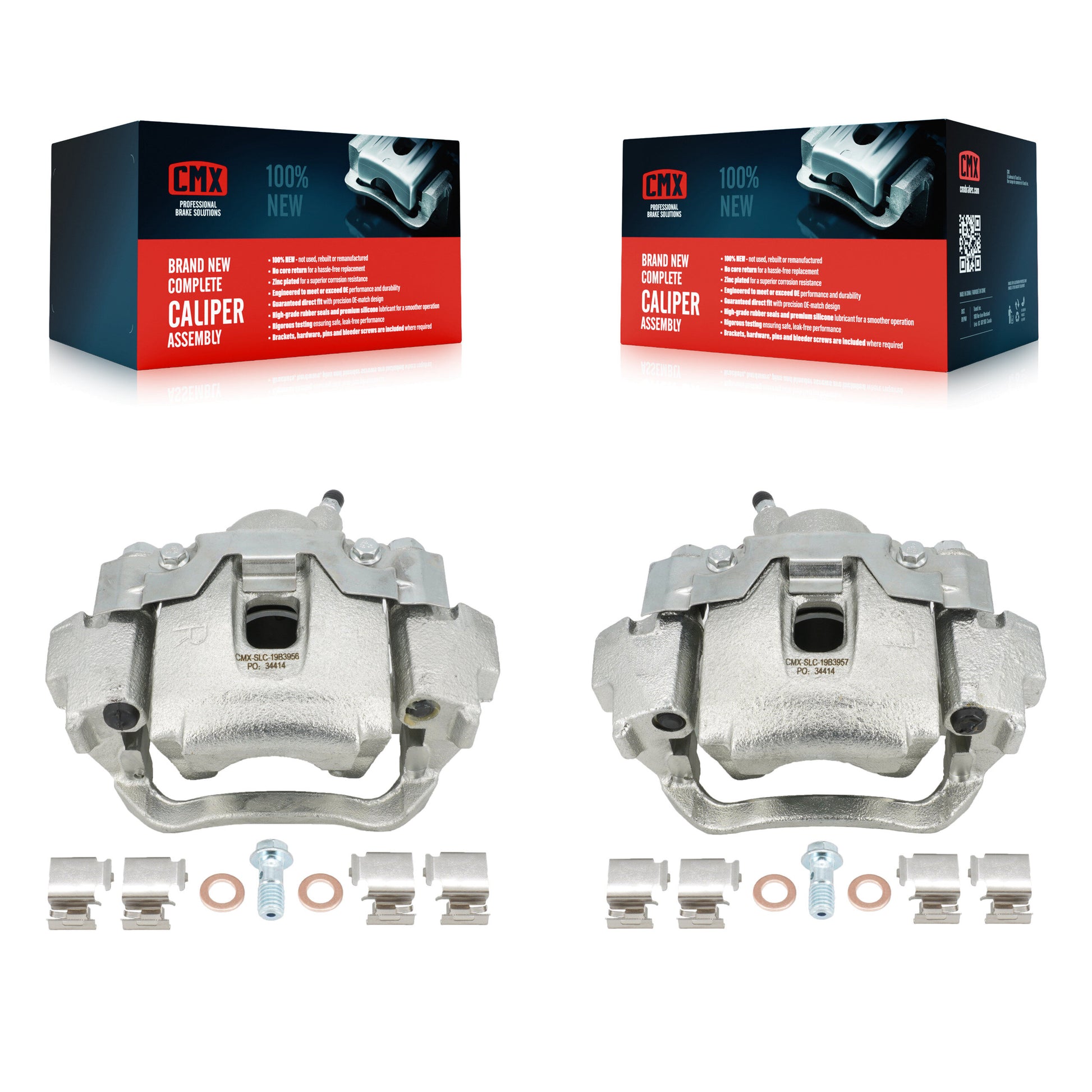 CMX KBC-100404 Disc Brake Caliper for 2008-2015 Lexus LX570, Toyota Land Cruiser - Rear product image