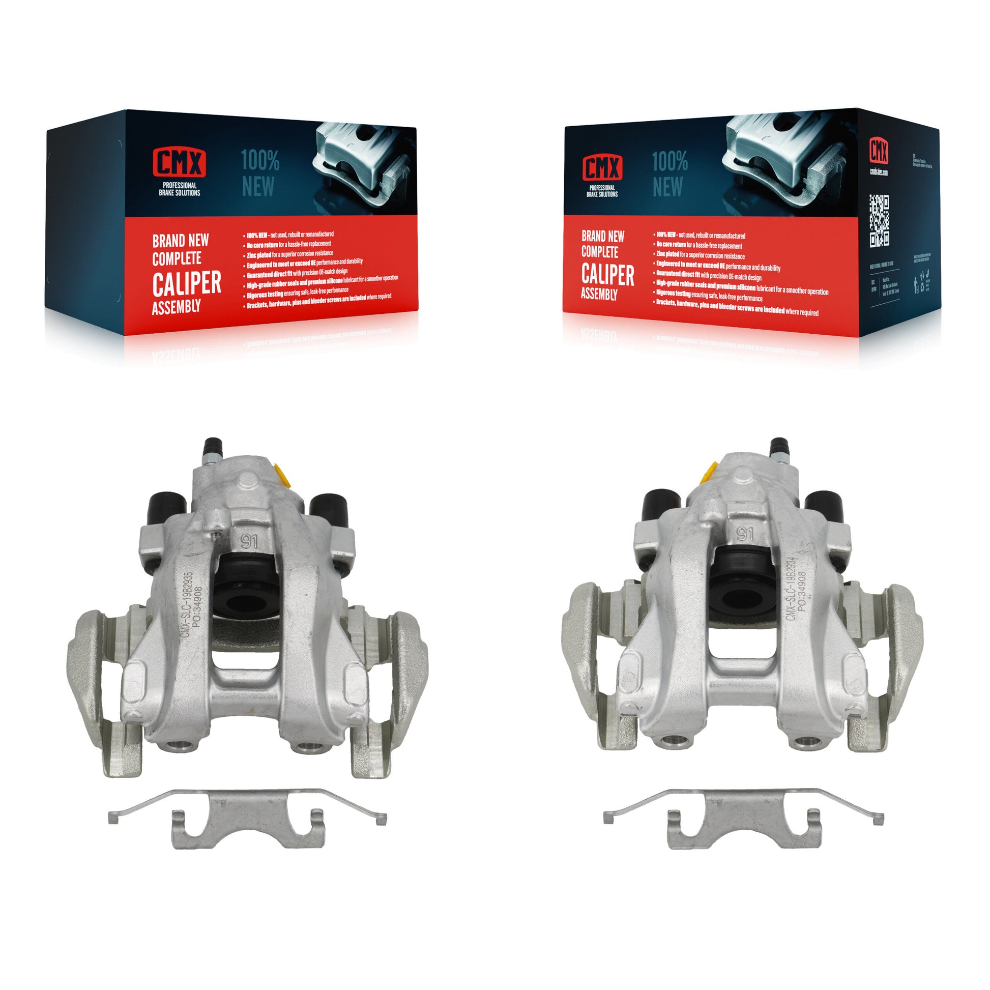 CMX KBC-100412 Disc Brake Caliper for 2003-2011 Mercedes-Benz CLS550, Mercedes-Benz E350, Mercedes-Benz E550 & more - Rear product image