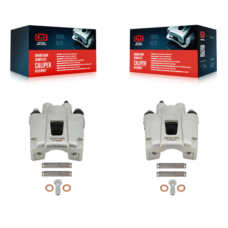 CMX KBC-100414 Disc Brake Caliper for 2001-2010 Ford Explorer Sport Trac, Ford Explorer Sport, Jeep Liberty & more - Rear product image