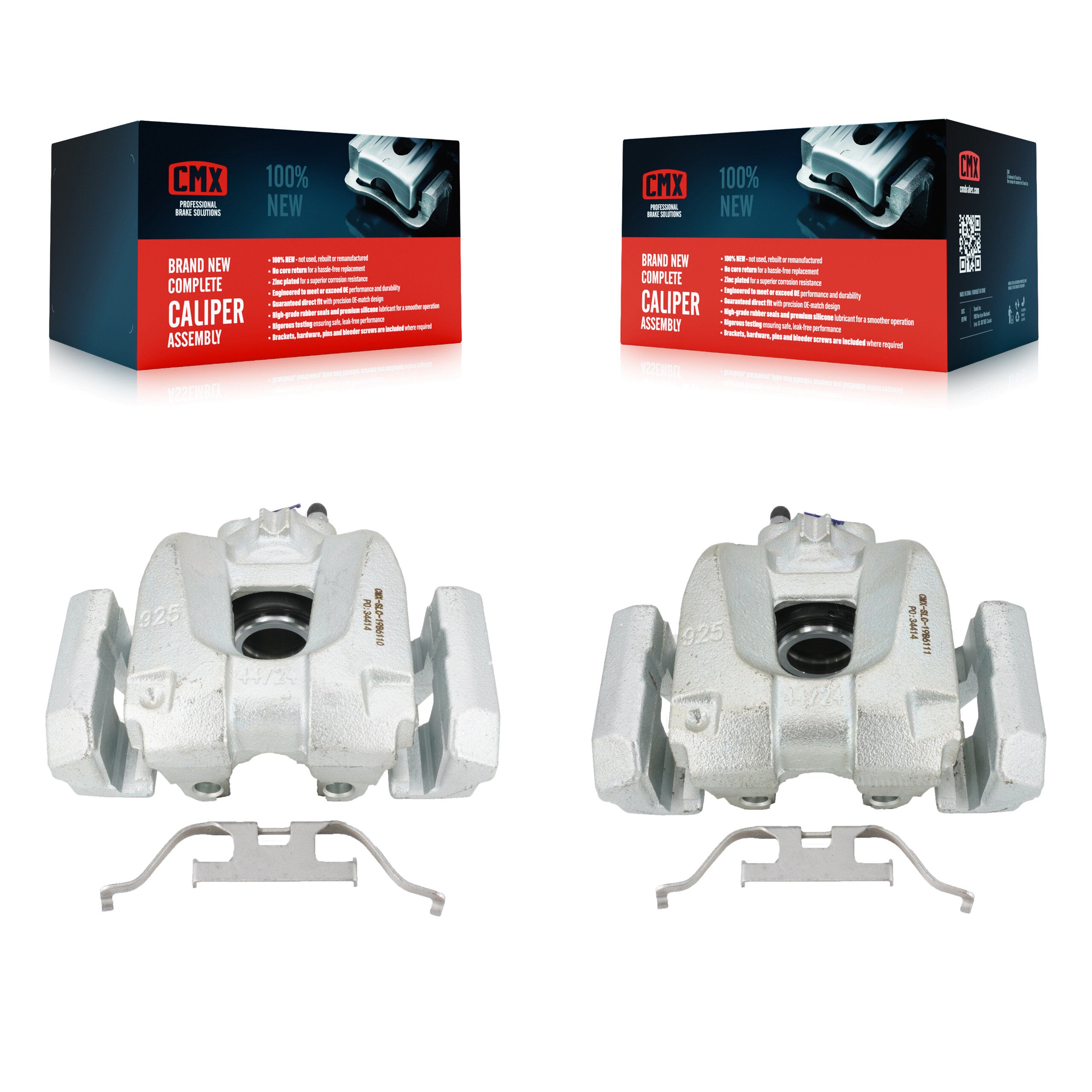 CMX KBC-100418 Disc Brake Caliper for 2010-2015 BMW Alpina B7, BMW Alpina B7 xDrive, BMW Alpina B7L & more - Rear product image