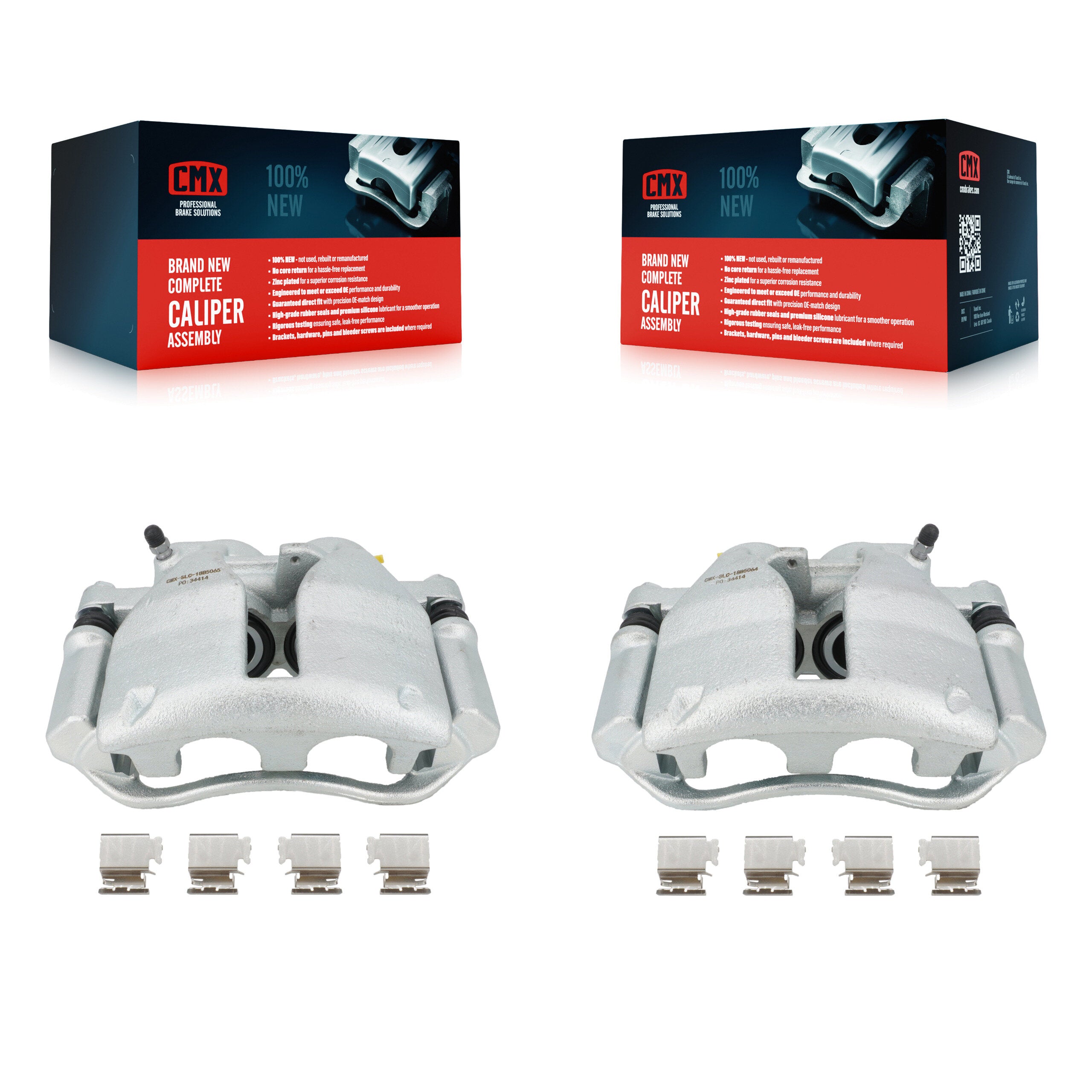 CMX KBC-100422 Disc Brake Caliper for 2007-2018 Mercedes-Benz Sprinter 3500XD, Mercedes-Benz Sprinter 3500, Dodge Sprinter 3500 & more - Rear product image